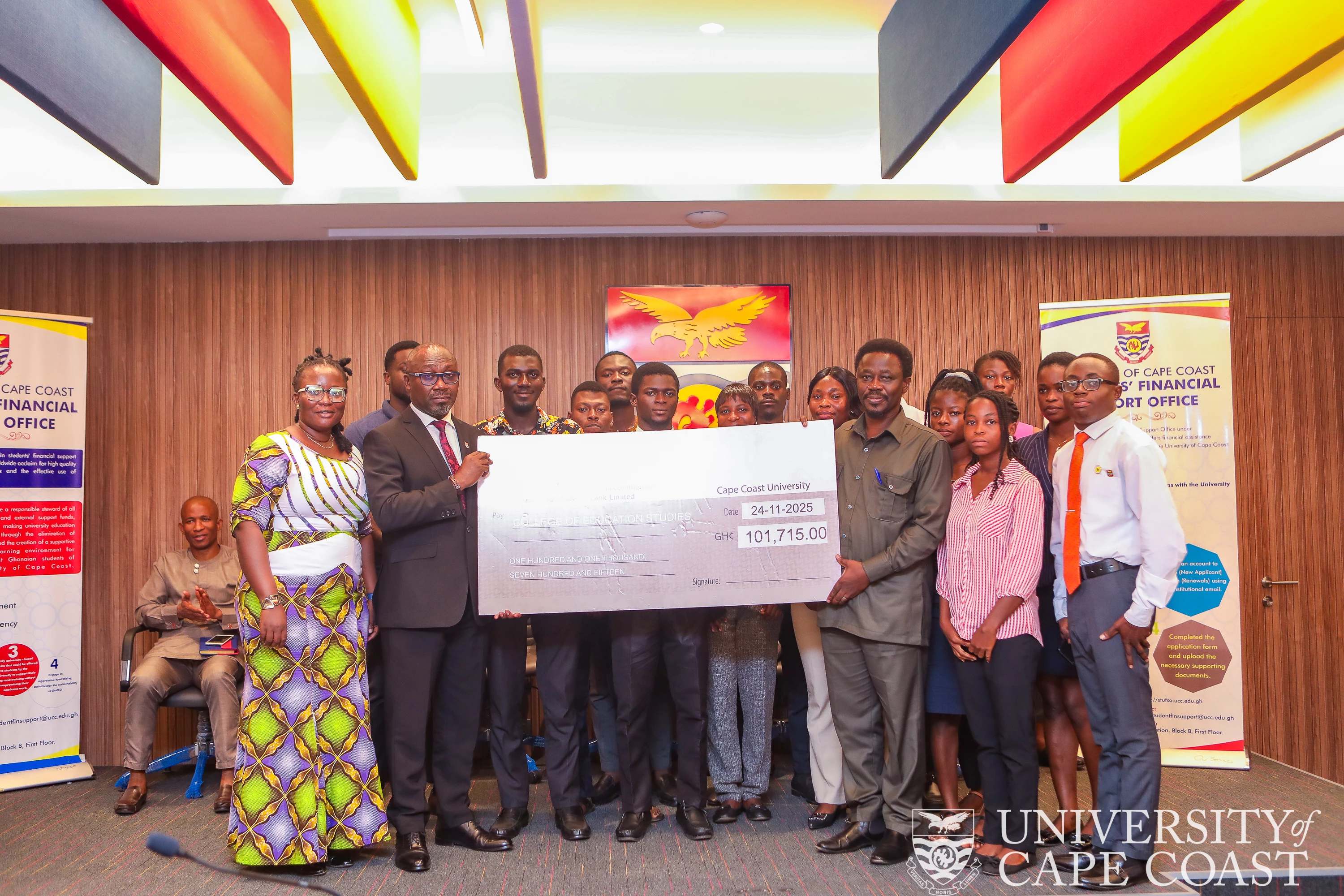 UCC Awards Scholarships to 220 Students