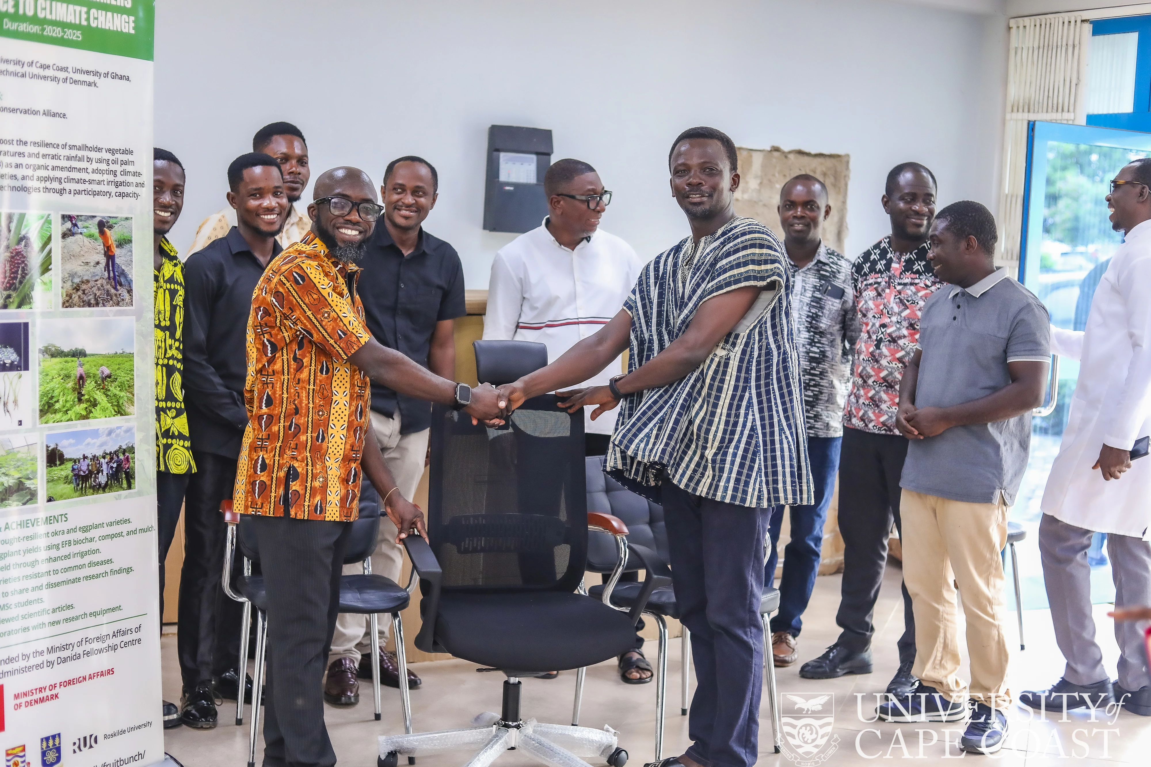 FruitBunch Project Donates Furniture to Dept. Of Soil Science