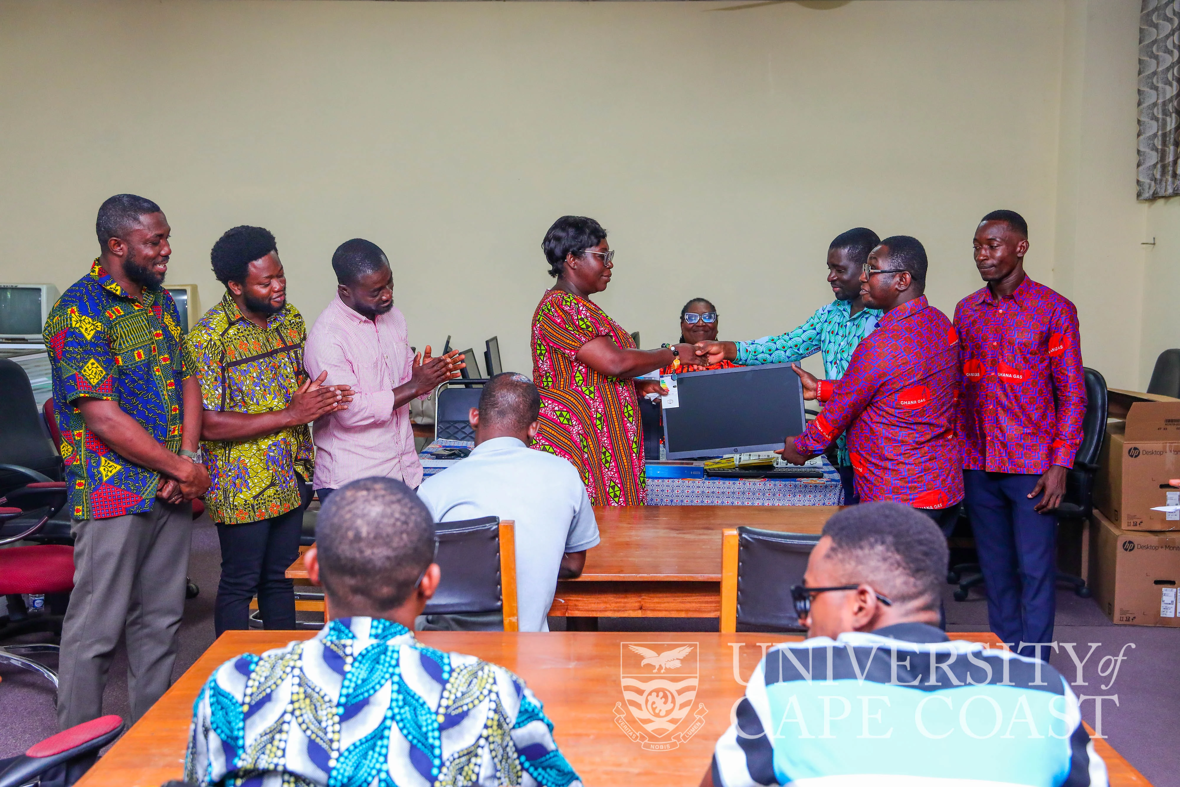 Donation of the Computers to R-CAMAT