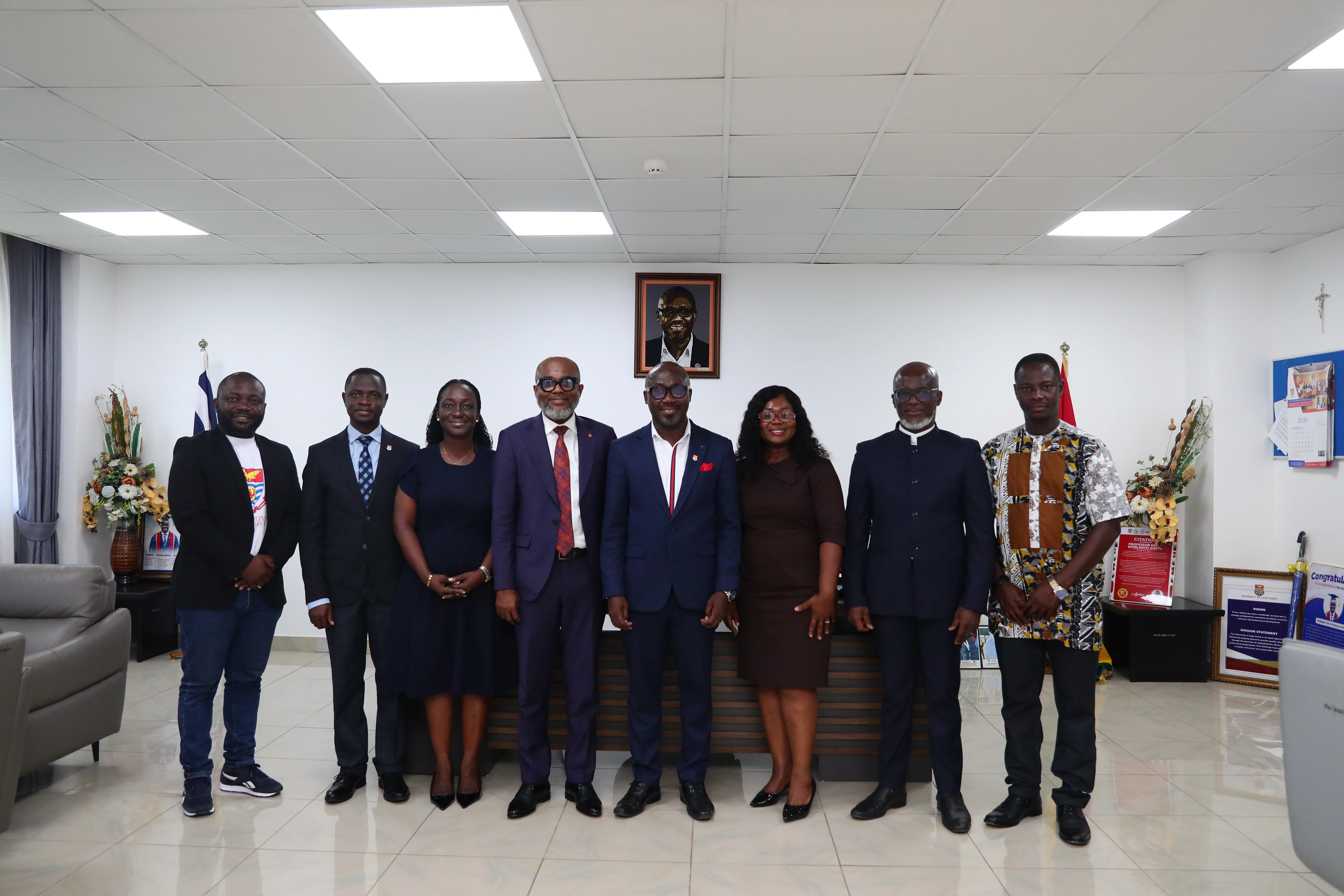 Ag Vice-Chancellor Receives Access Bank Delegation