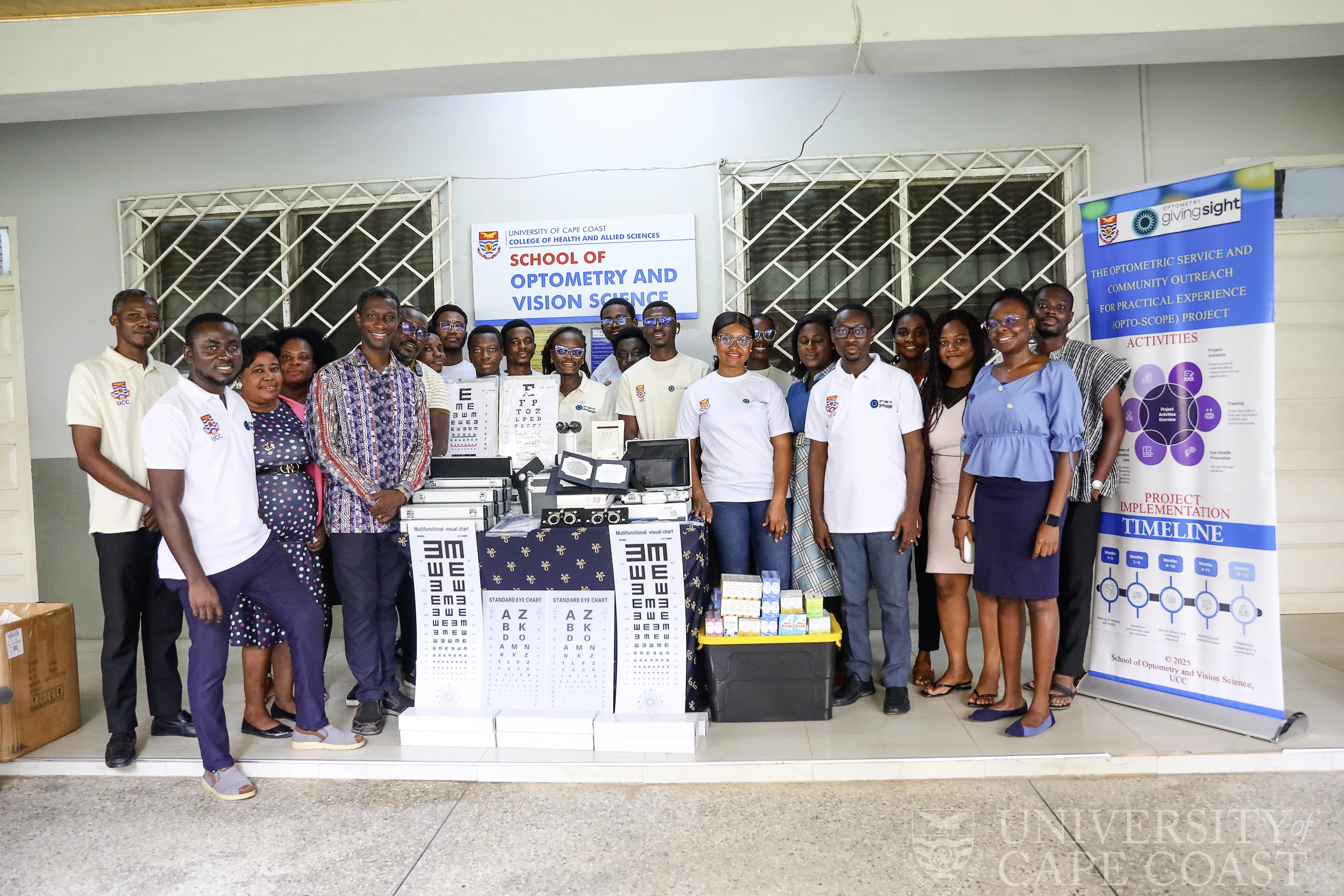 Sovs Receives Equipment for Training and Community Outreach