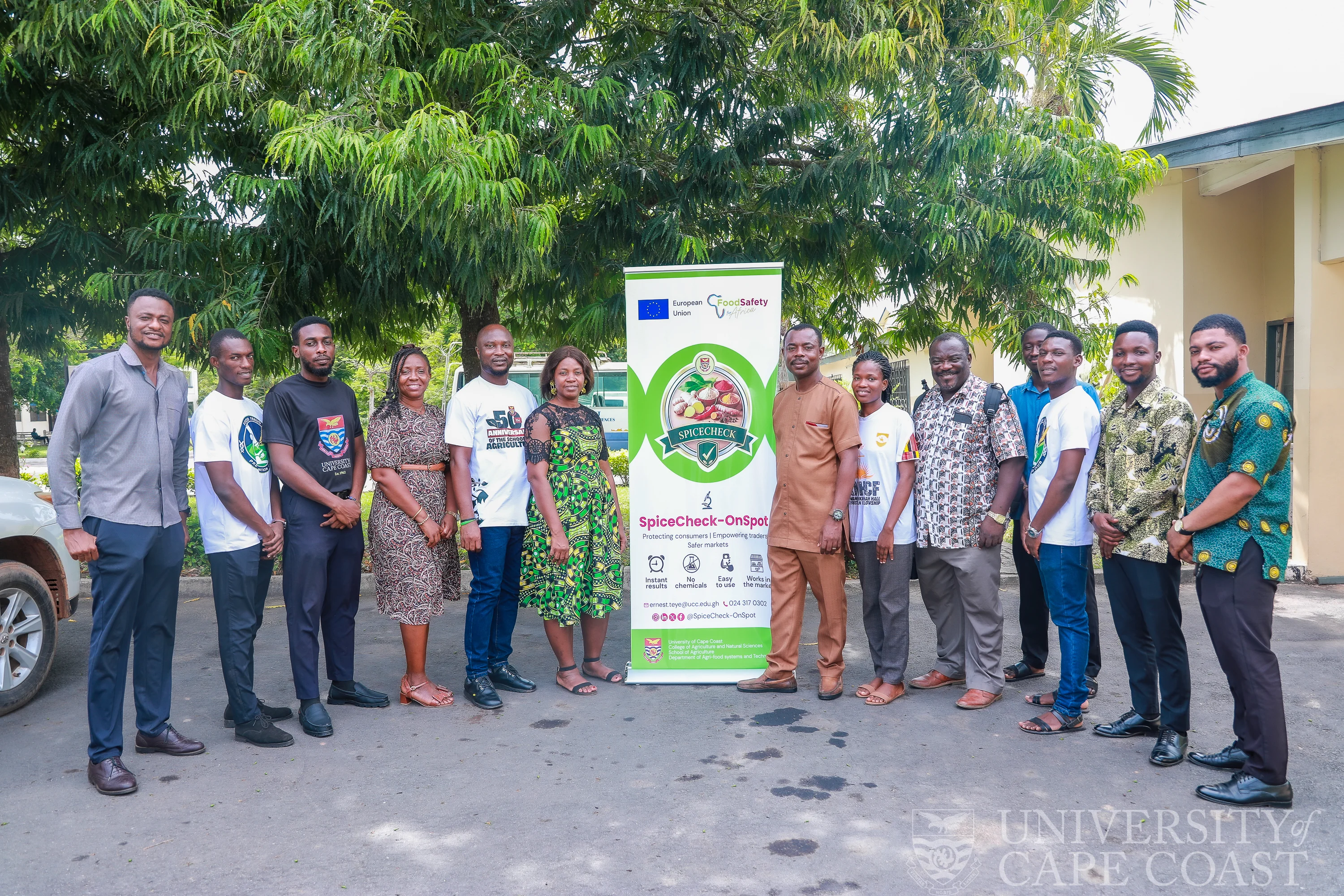 UCC Leads EU-Funded Innovation to Combat Spice Adulteration in Ghana