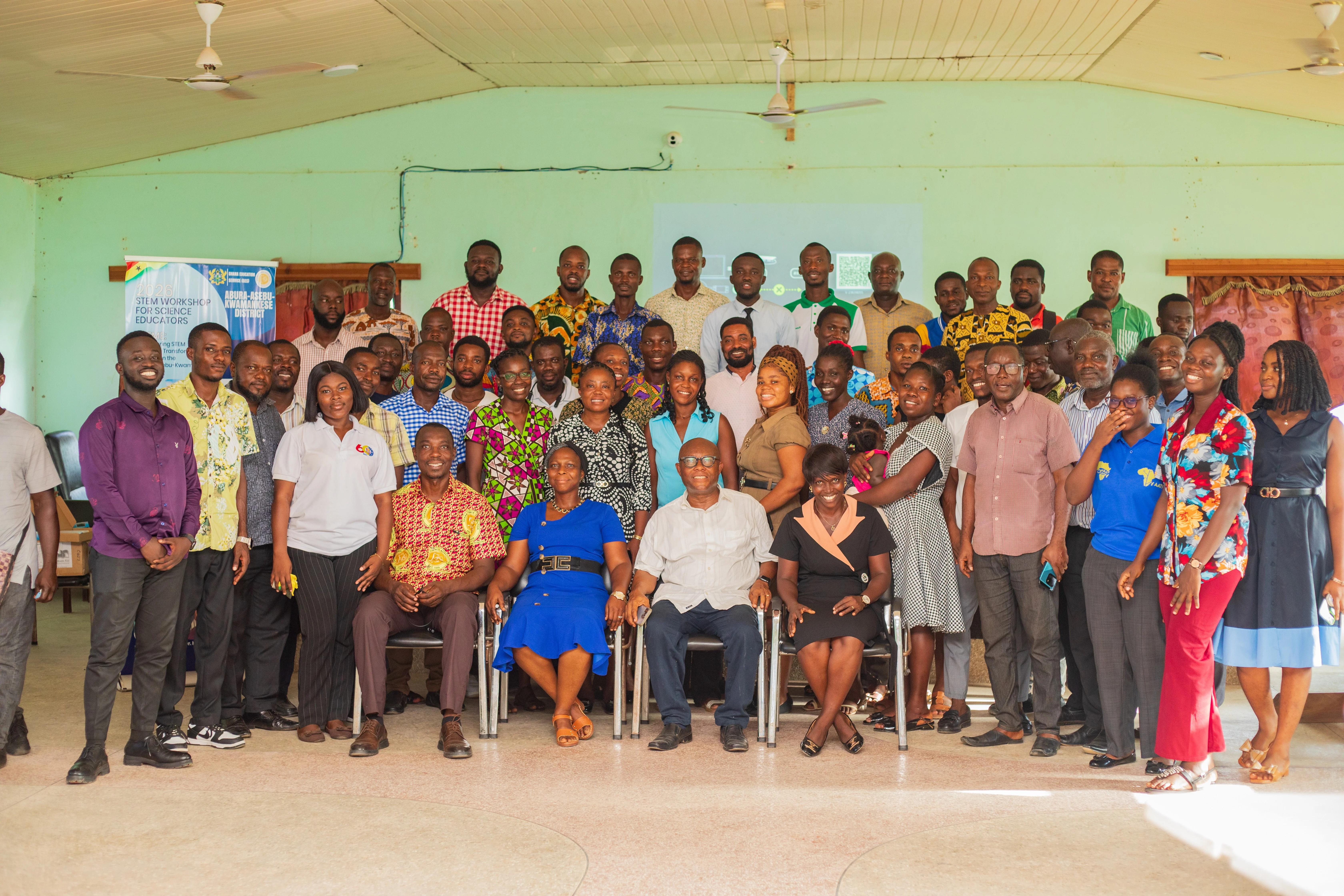 Facilitators and participants after the programme