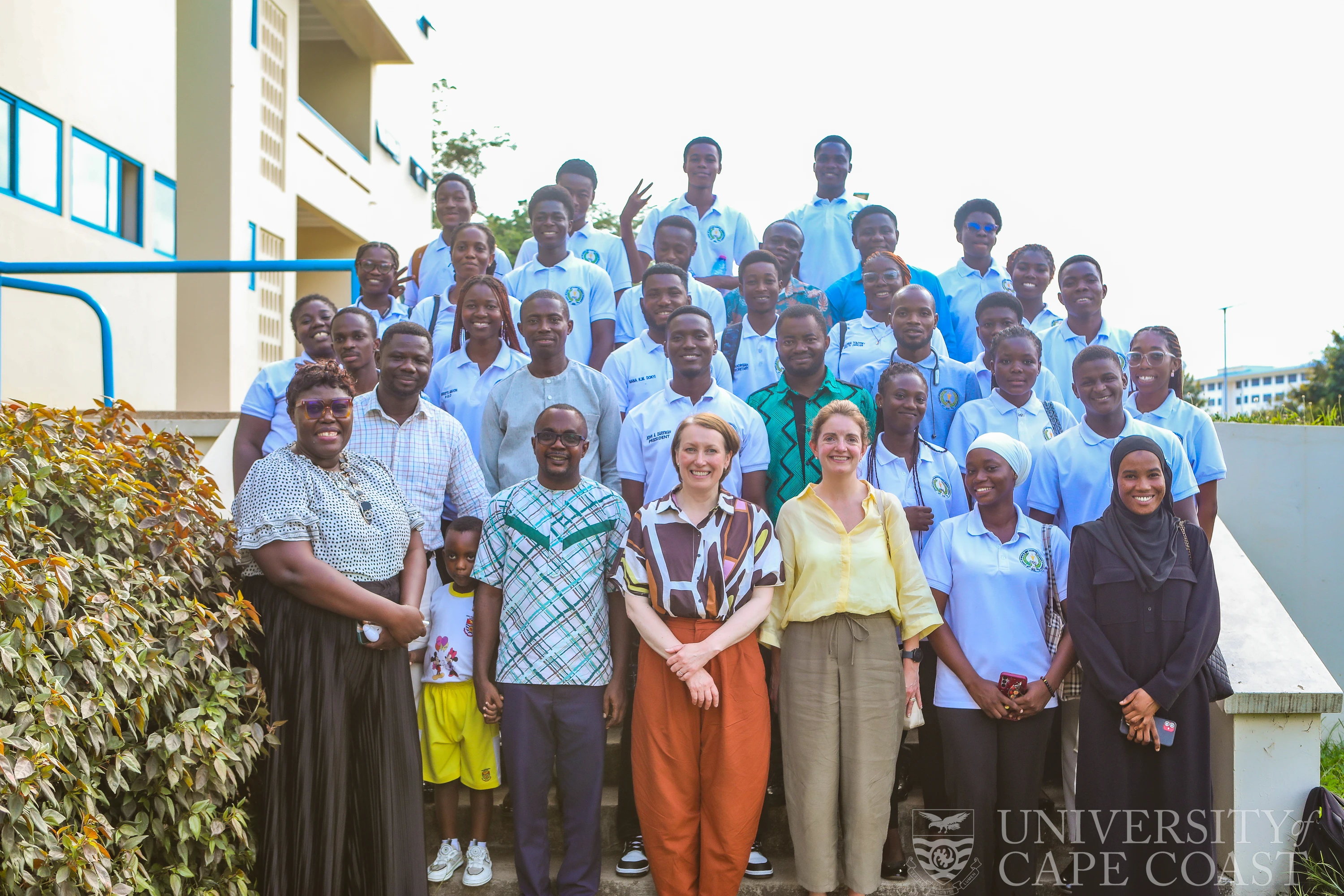 The delegation from University of Cincinnati and University of Cape Coast after the meeting
