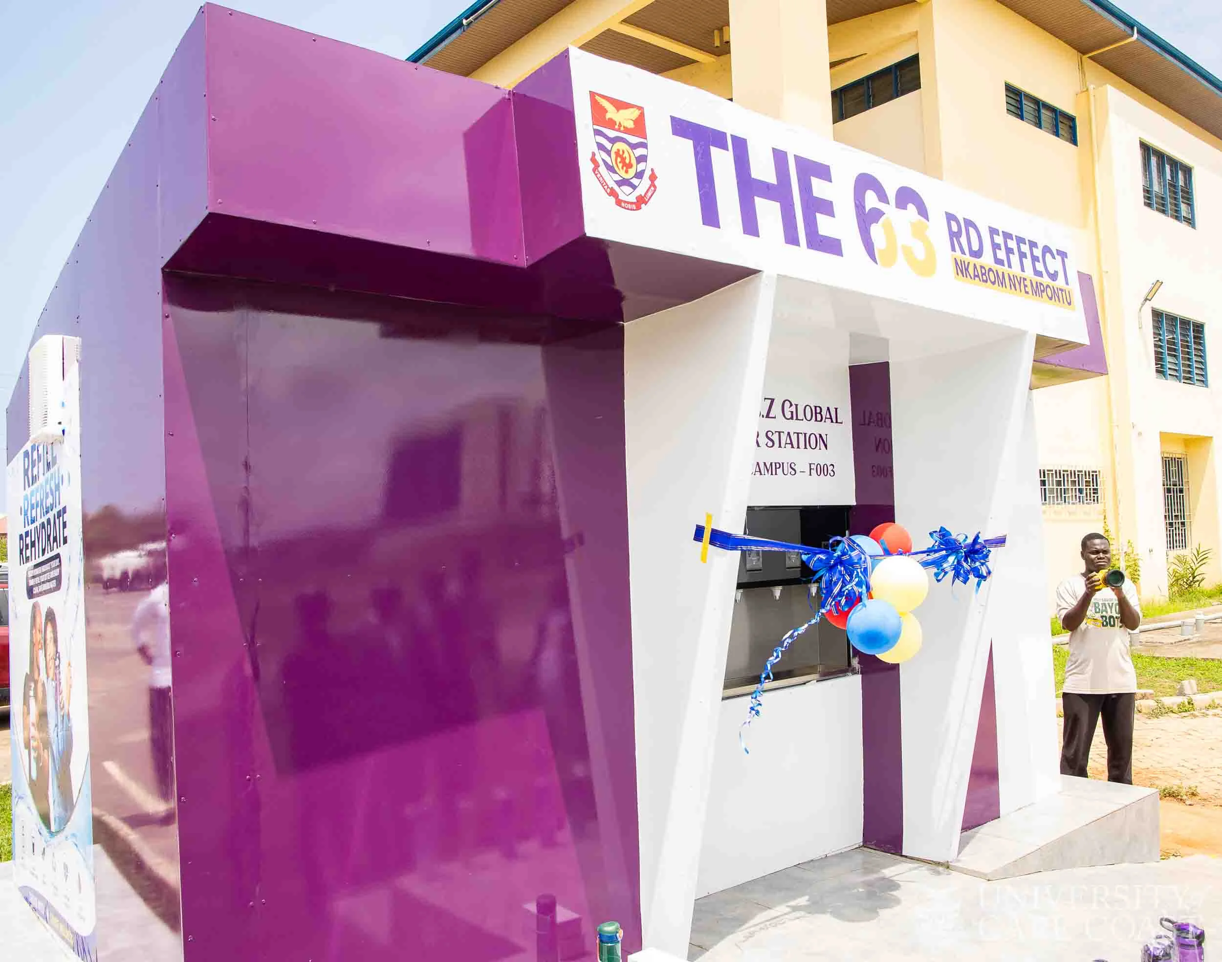 UCC SRC Inaugurates Automated Water Stations