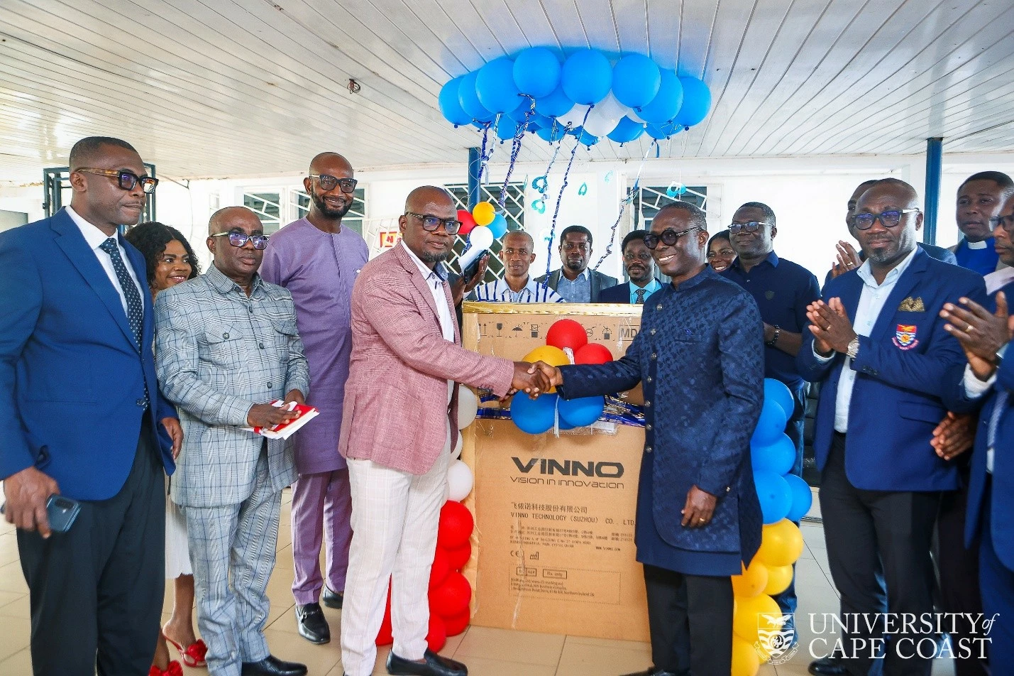 Vice-President Donates Medical Equipment to UCC Hospital