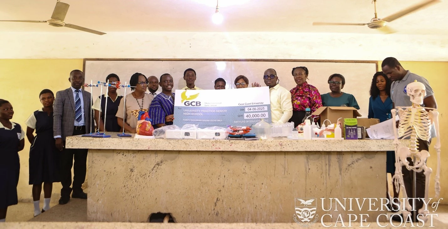 Institute of Education Donates Laboratory Equipment to UPSHS