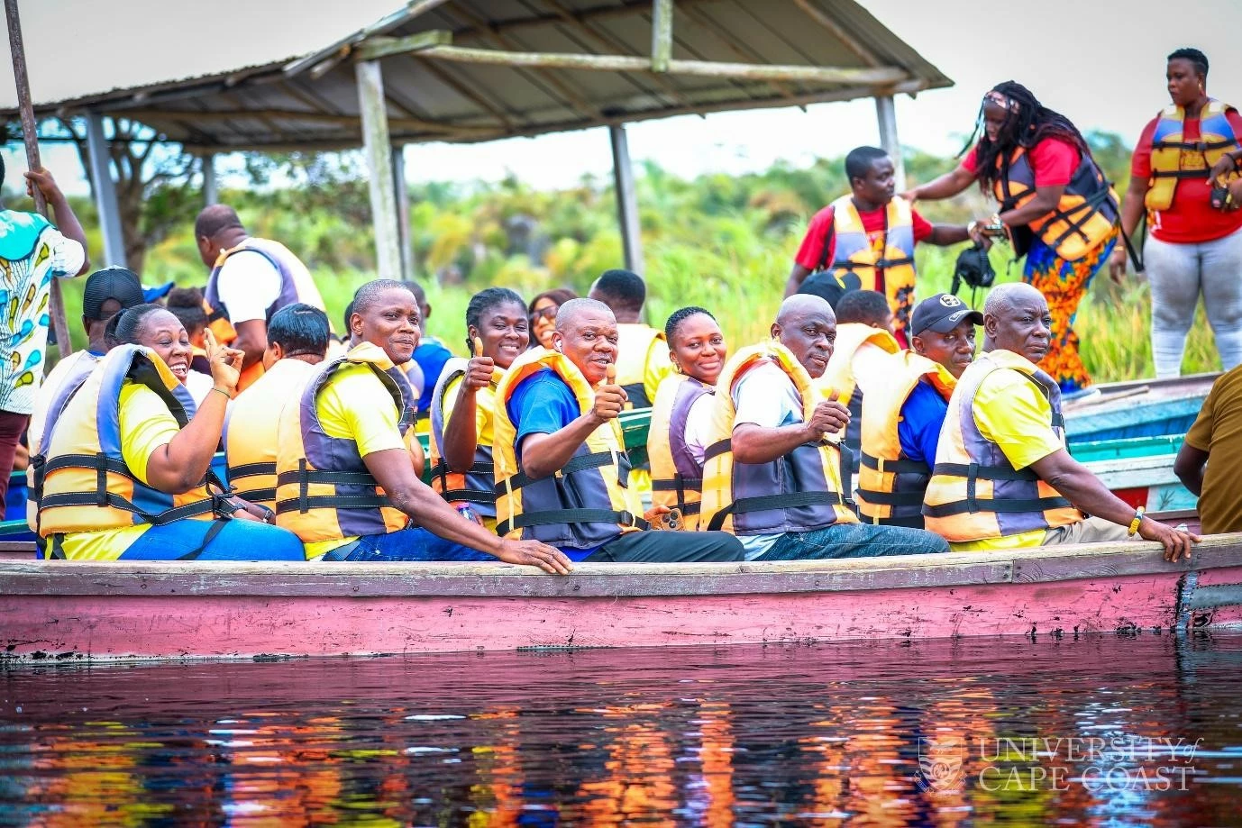 UCC SSA Explores Cultural Heritage of Nzulezo as Part of 2025 Week-Long Celebration
