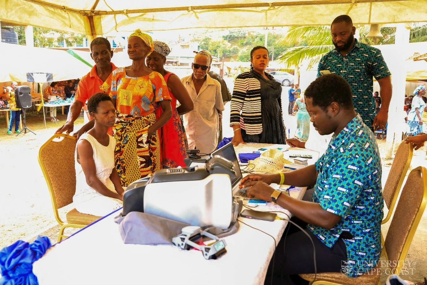 Senior Citizens in Yamoransa Benefit from Health Screening