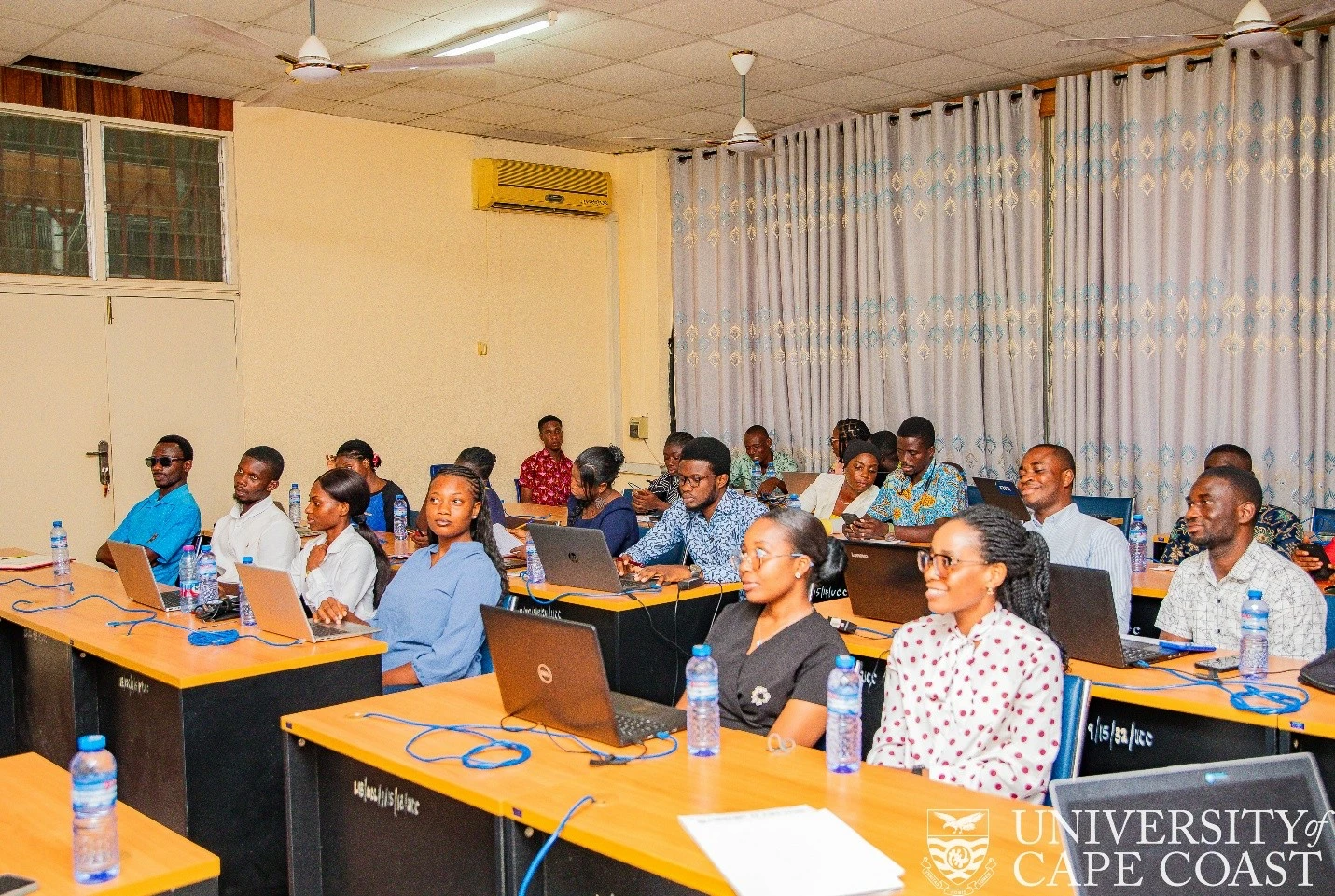SGS and Sam Jonah Library Train Graduate Students on E-Resources