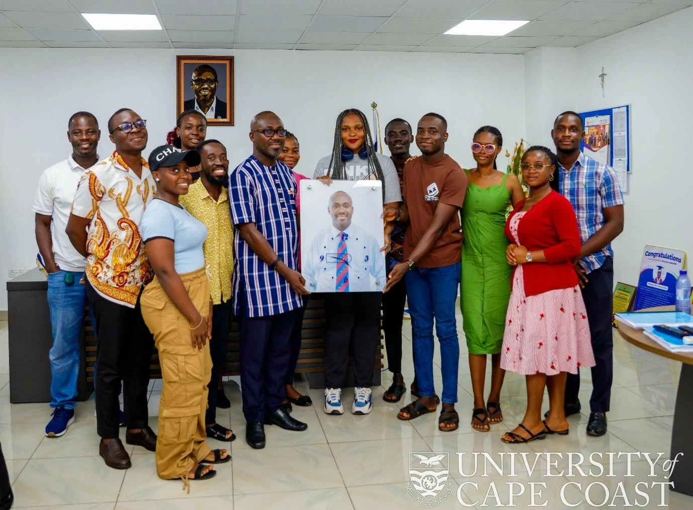 Pro Vice-Chancellor Interacts with ACECoR Students