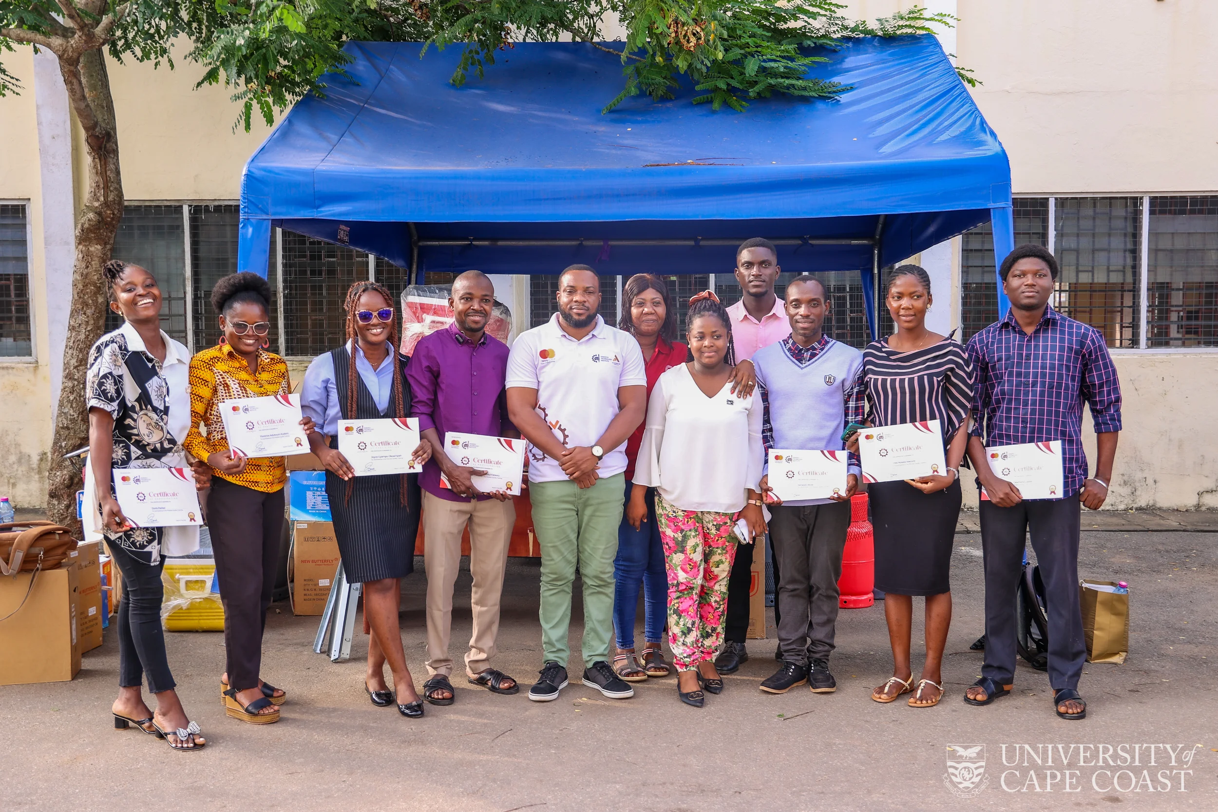 Ten UCC Graduate Students Receive Startup Kits from DTI