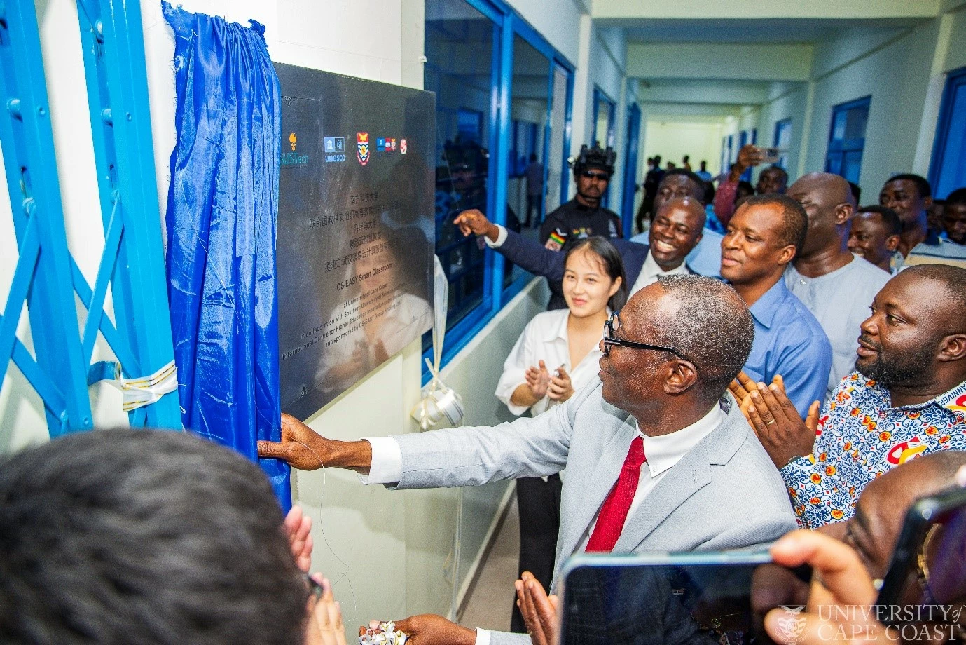 UCC Inaugurates Ultramodern OS-Easy Smart Classroom-IIOE Ghana National Centre