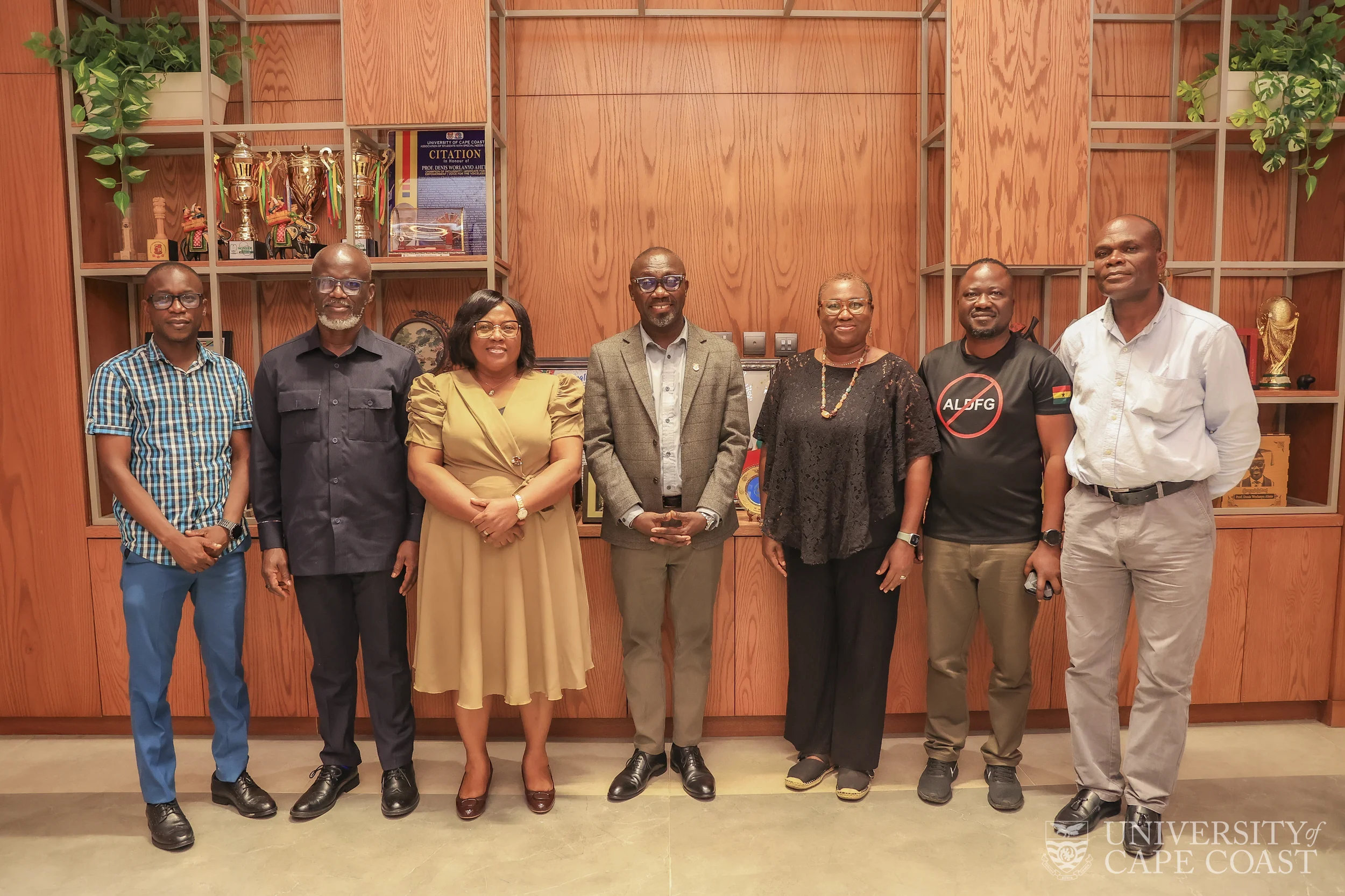 Vice President of Oceana Ghana Visits UCC VC