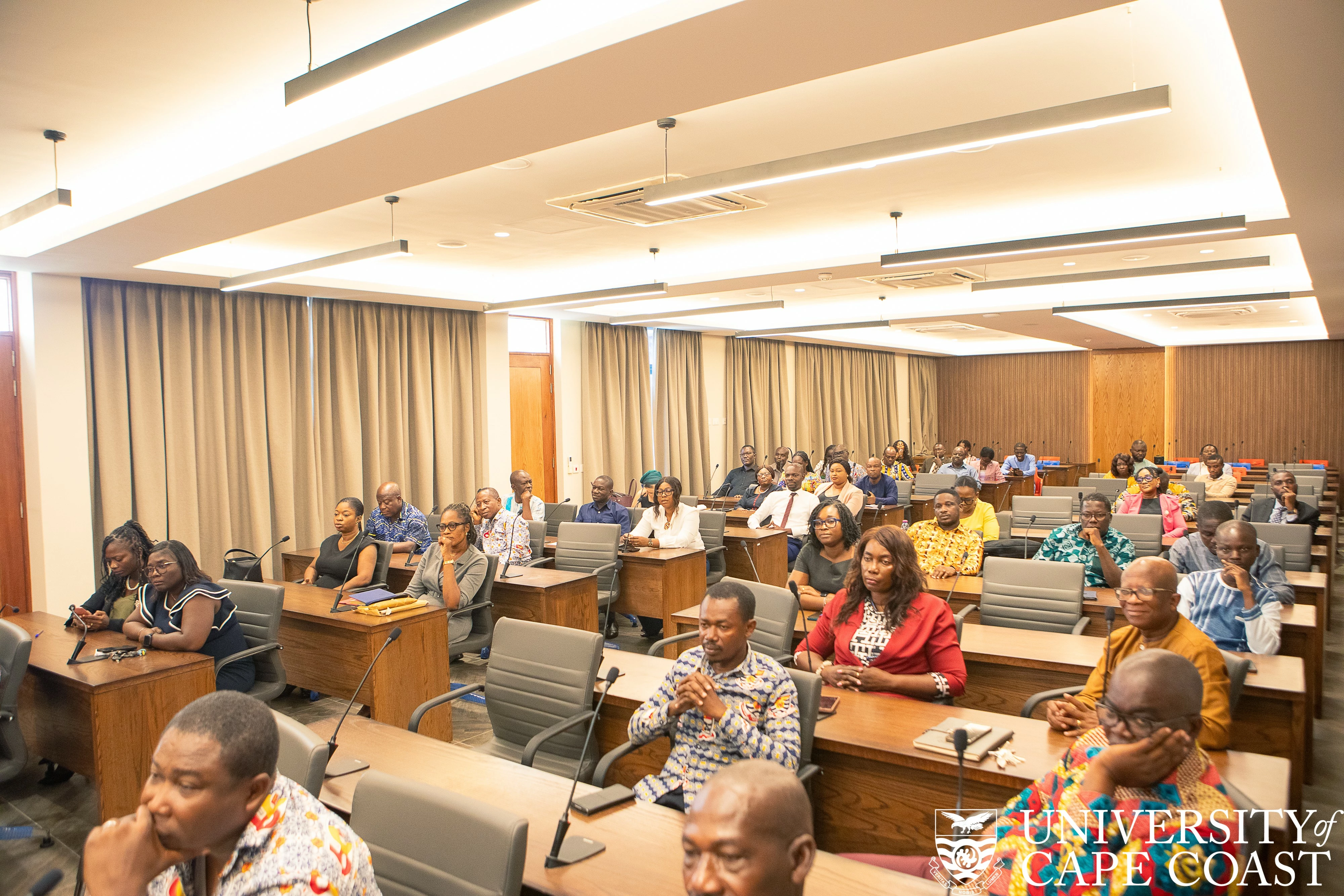Central Regional Head of National Insurance Commission Sensitises UCC Senior Administrators on Insurance