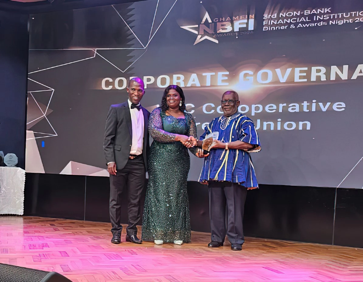 UCC Credit Union Wins 2024 Ghamfin Best Corporate Governance Credit Union of the Year Award