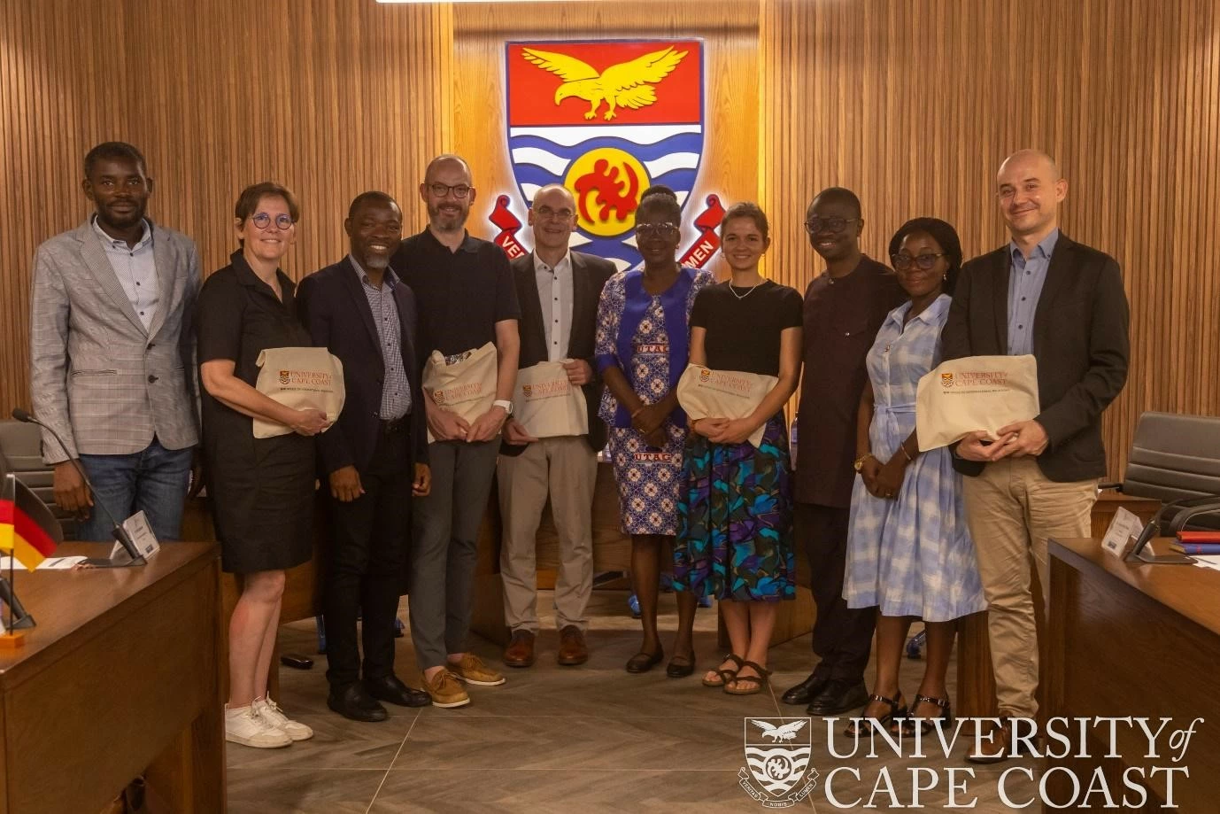 UCC Receives German Delegation