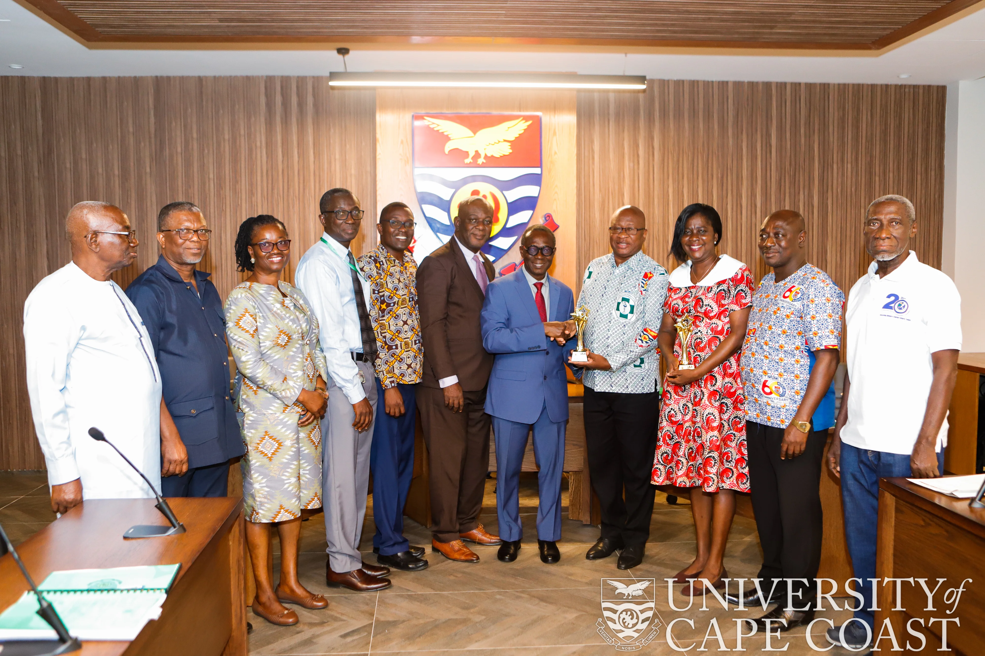 UCC Directorate of Internal Audit Receives Recognition