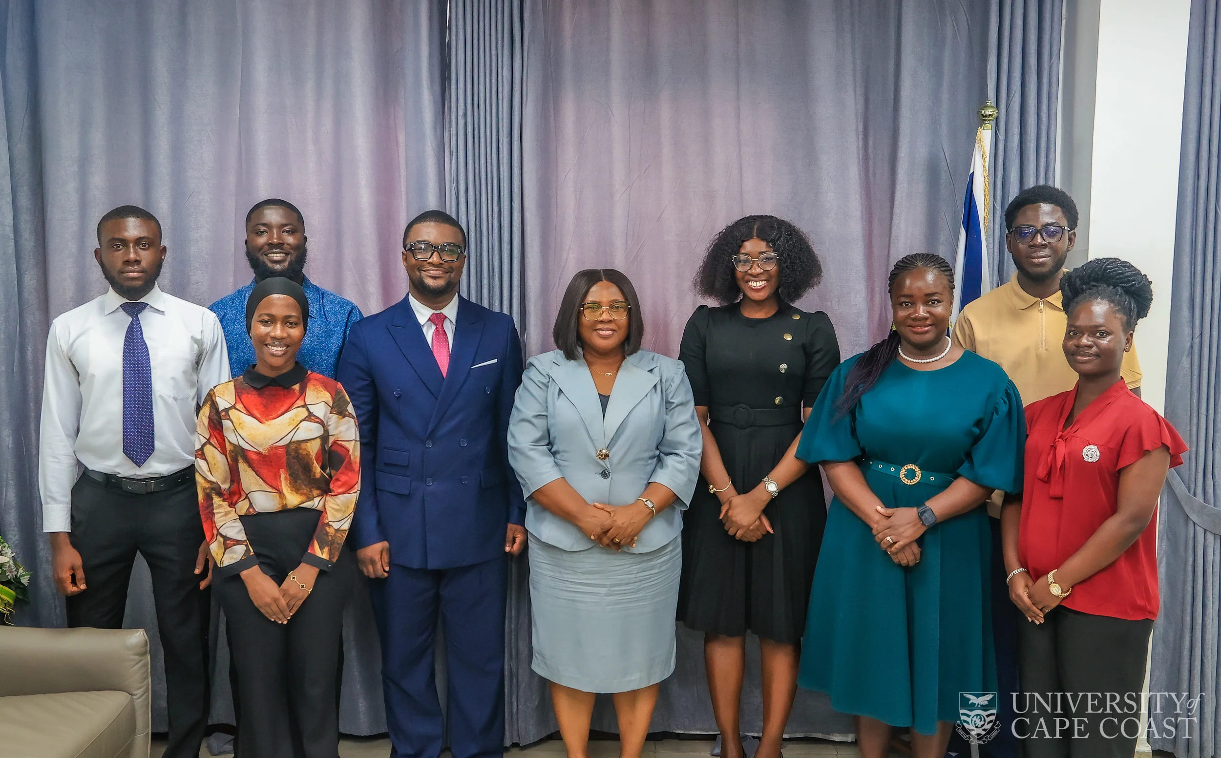 Pro Vice-Chancellor Receives GRASAG Executives