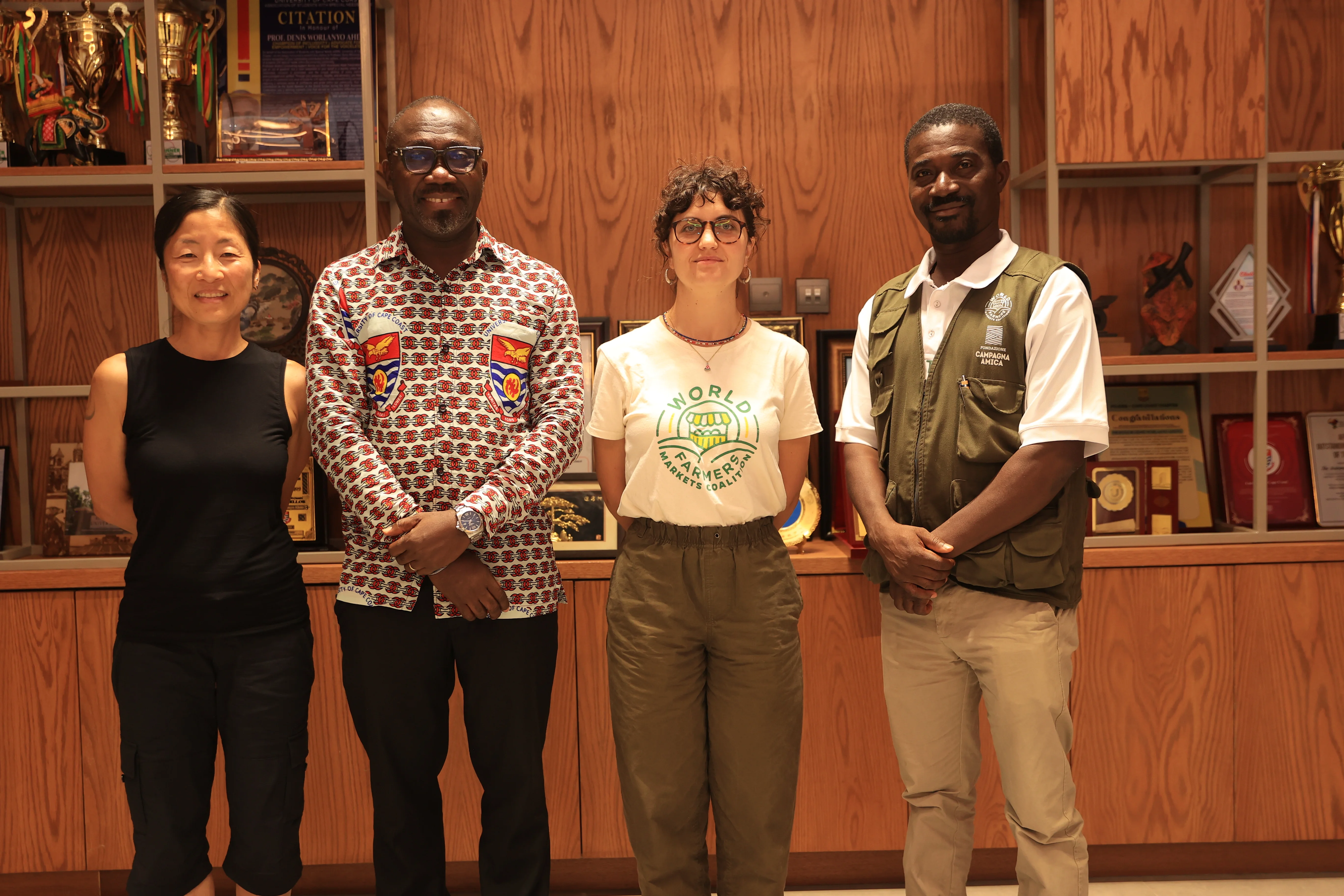 Vice-Chancellor Hosts Area Africa Project Delegation