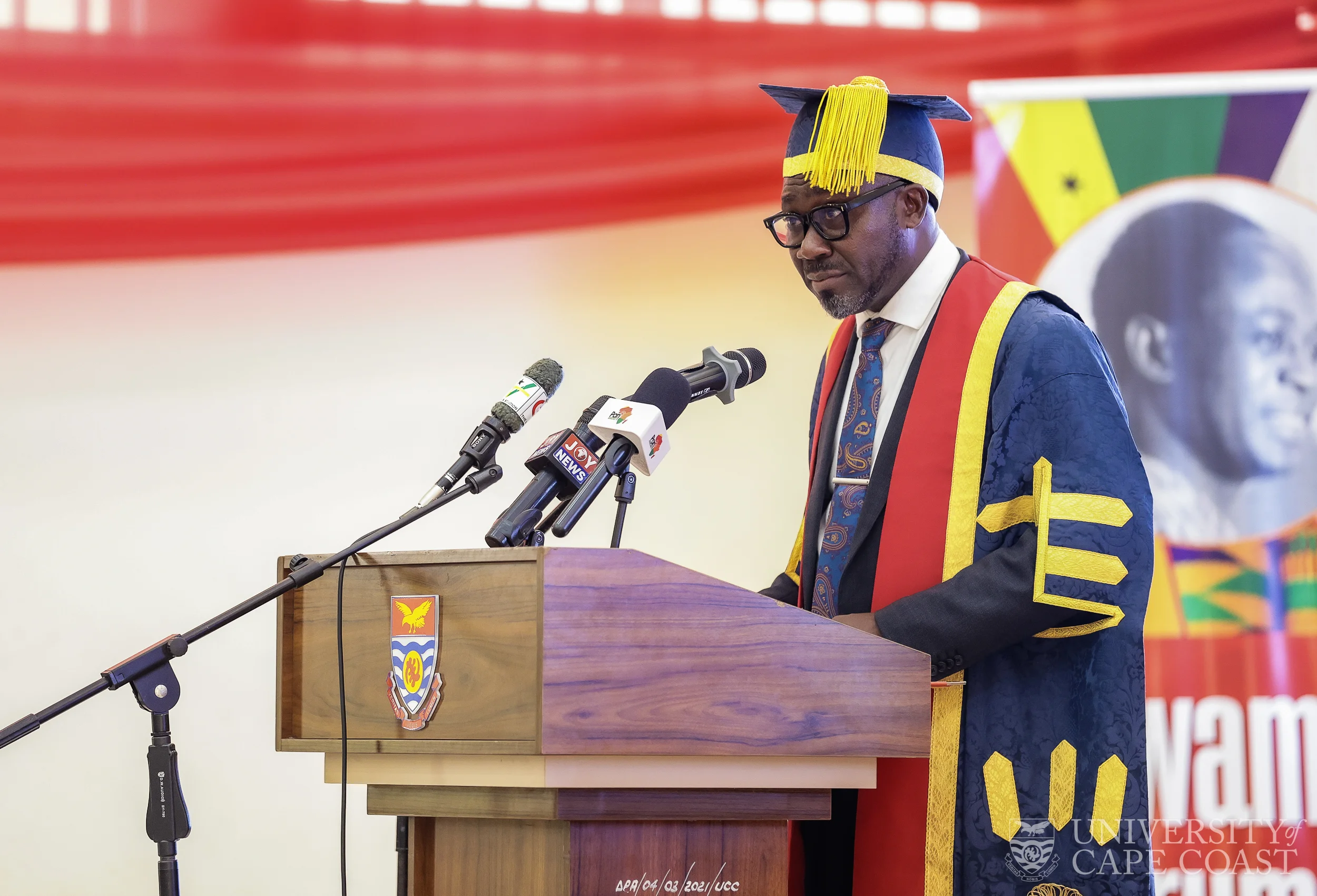 UCC Honours Kwesi Pratt for Contributions to Journalism, Public Discourse