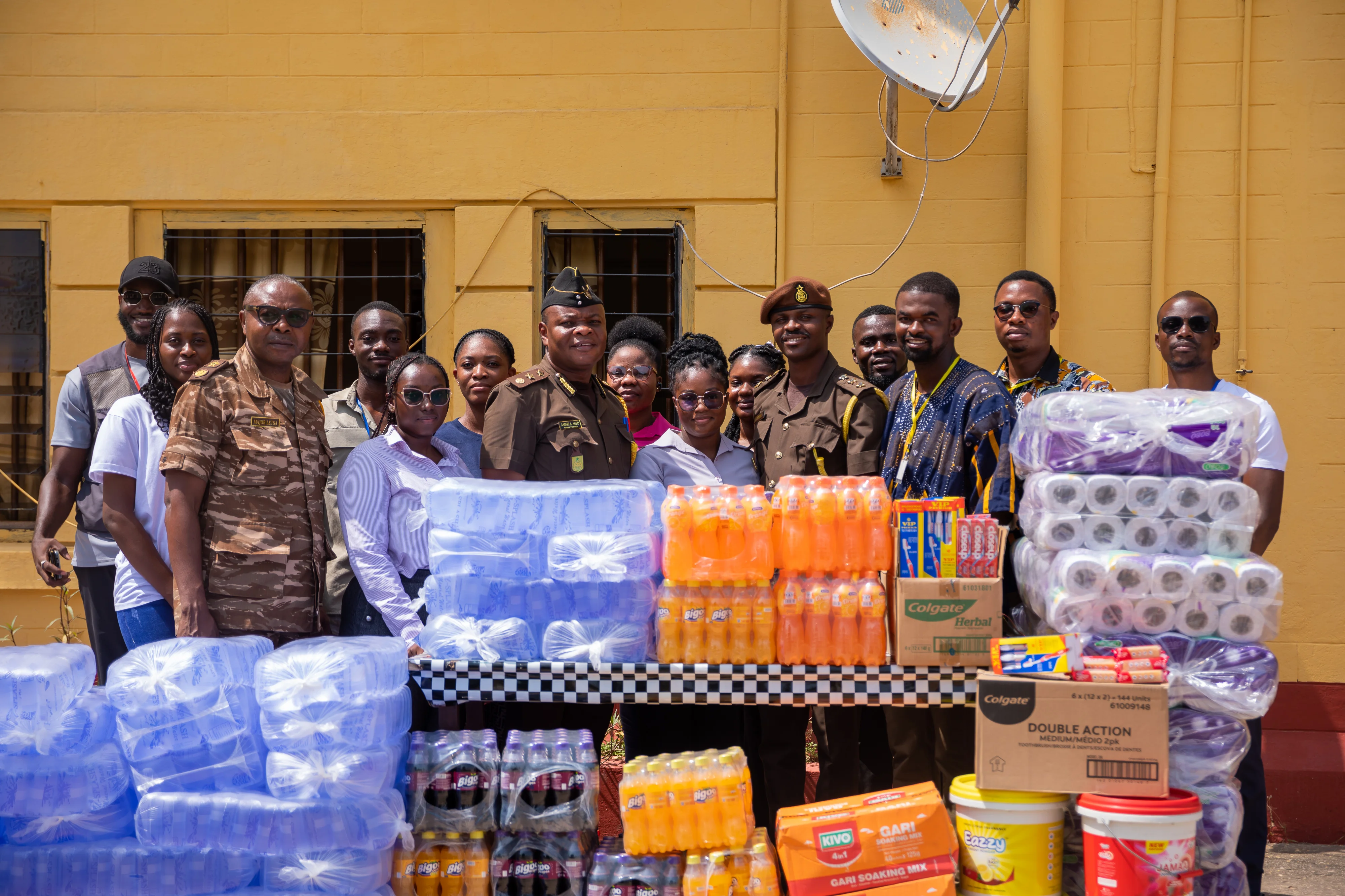PhD Student Donates to Ankaful Main Camp Prison