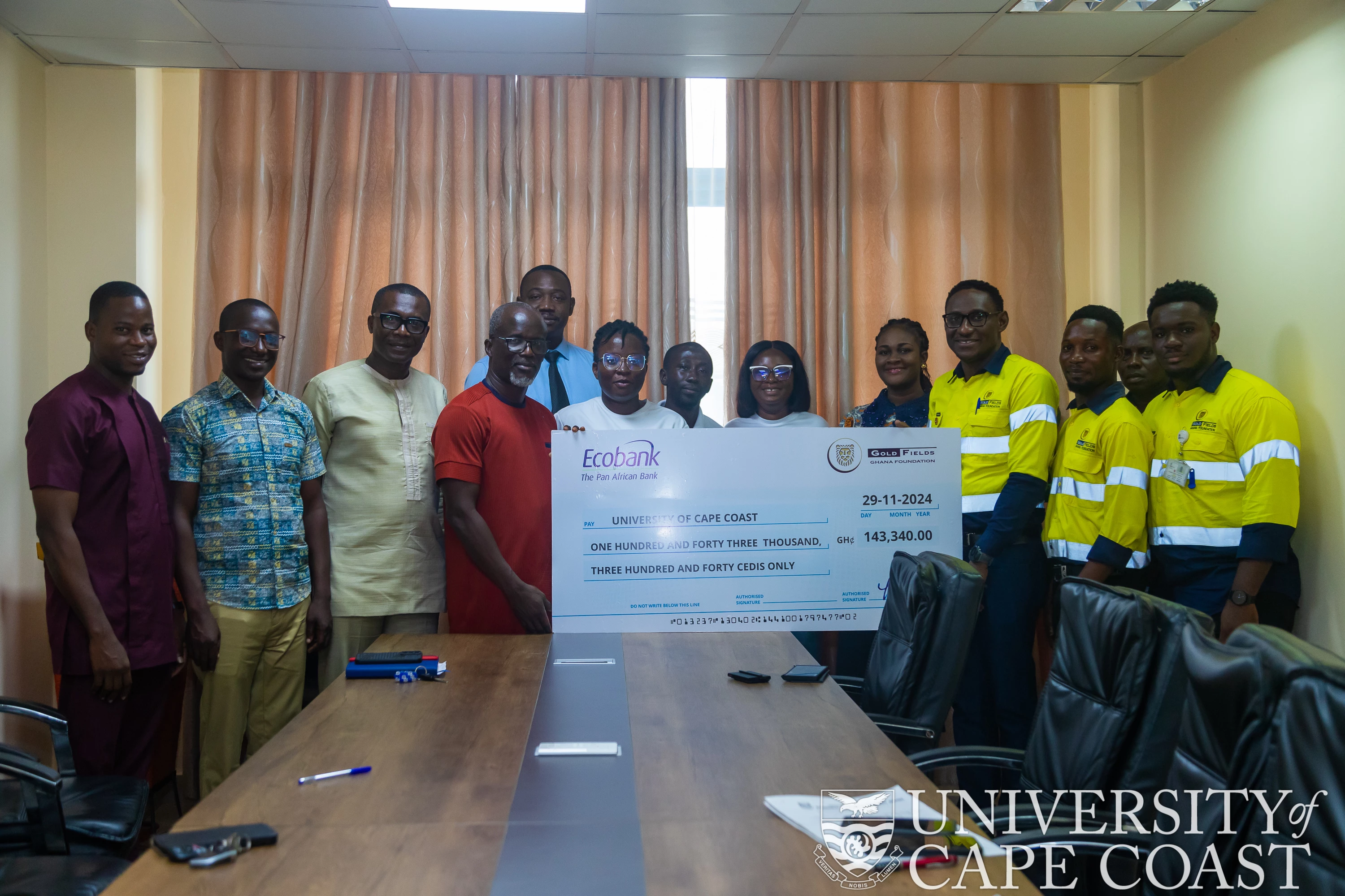 Goldfields Ghana Foundation Sponsors 40 UCC Students