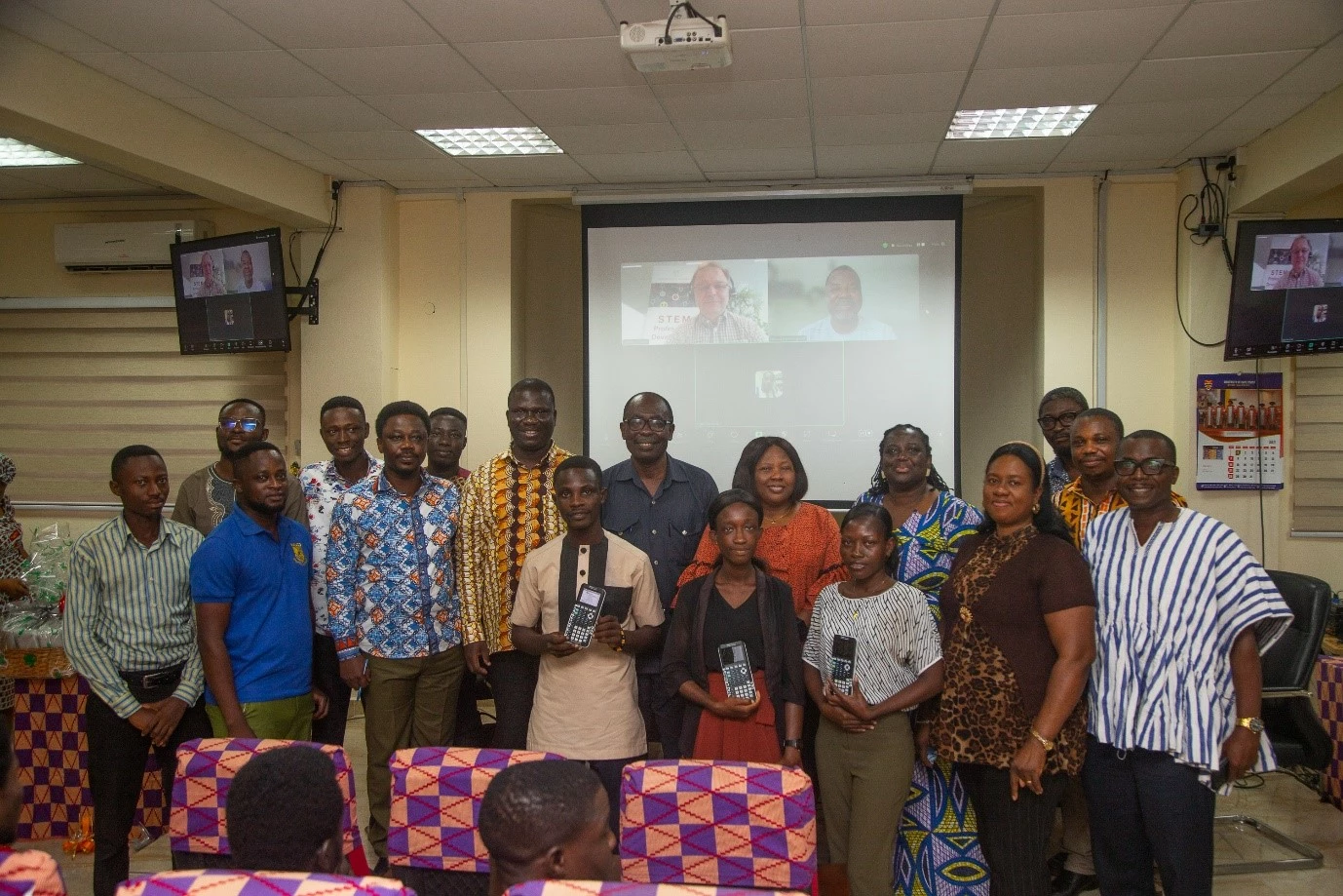 Texas Instruments Education Donates 100 Calculators to Dept. Of Maths and ICT Education