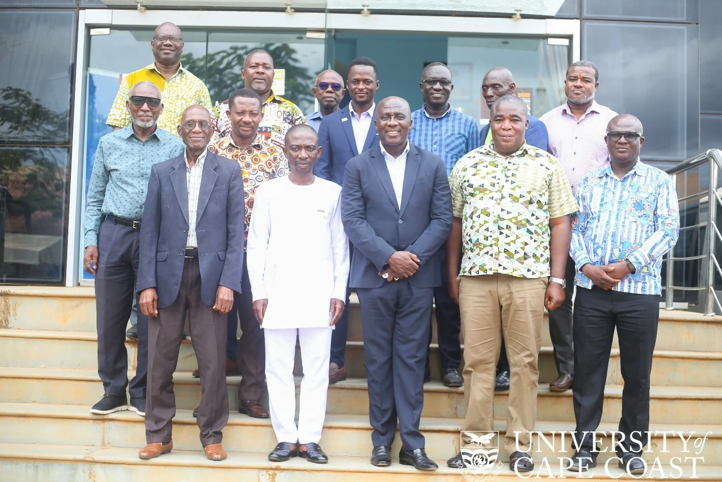 UCC Assessors Visit Entrance University College of Health Sciences