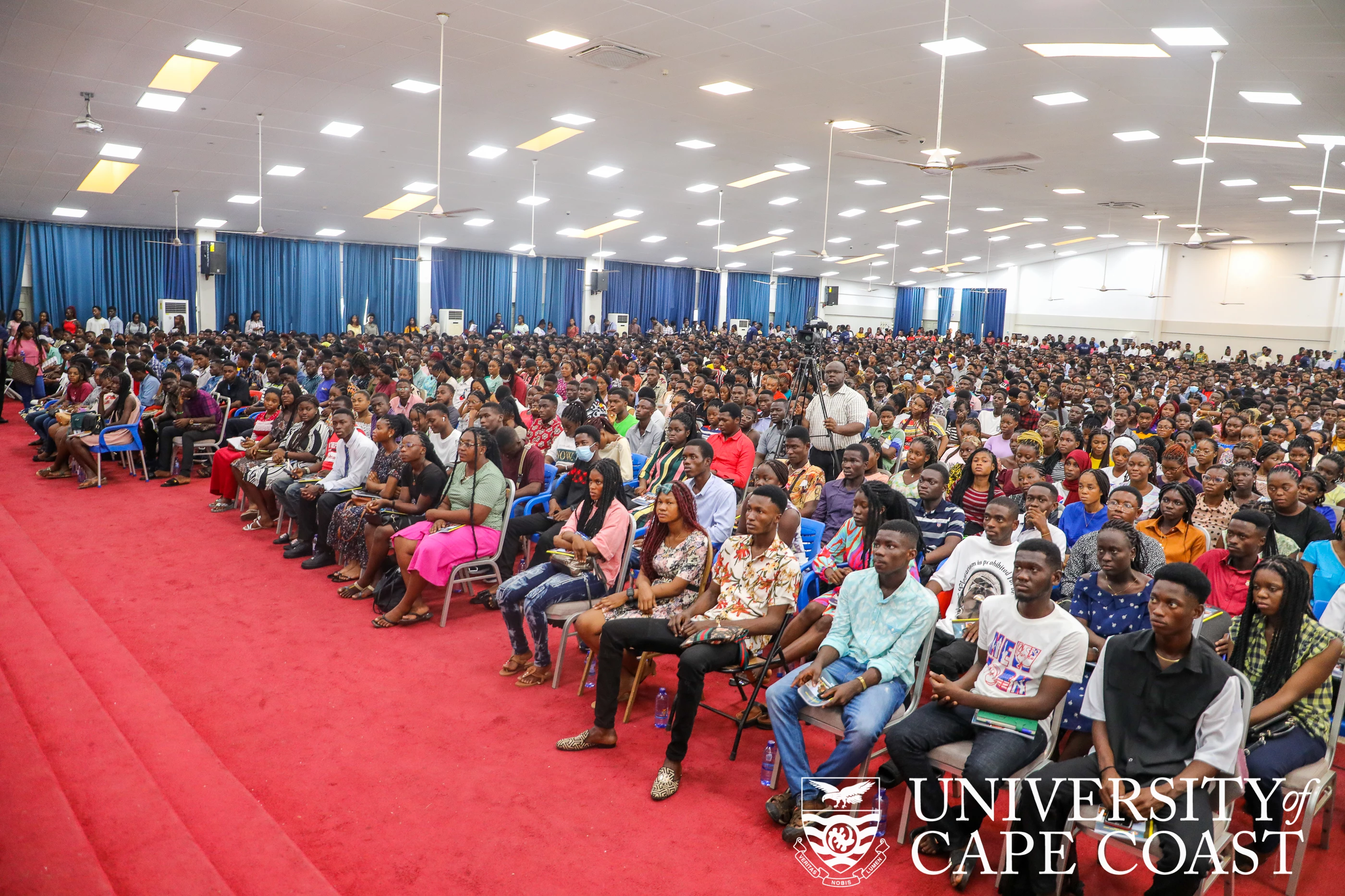 UCC Orients Fresh Students