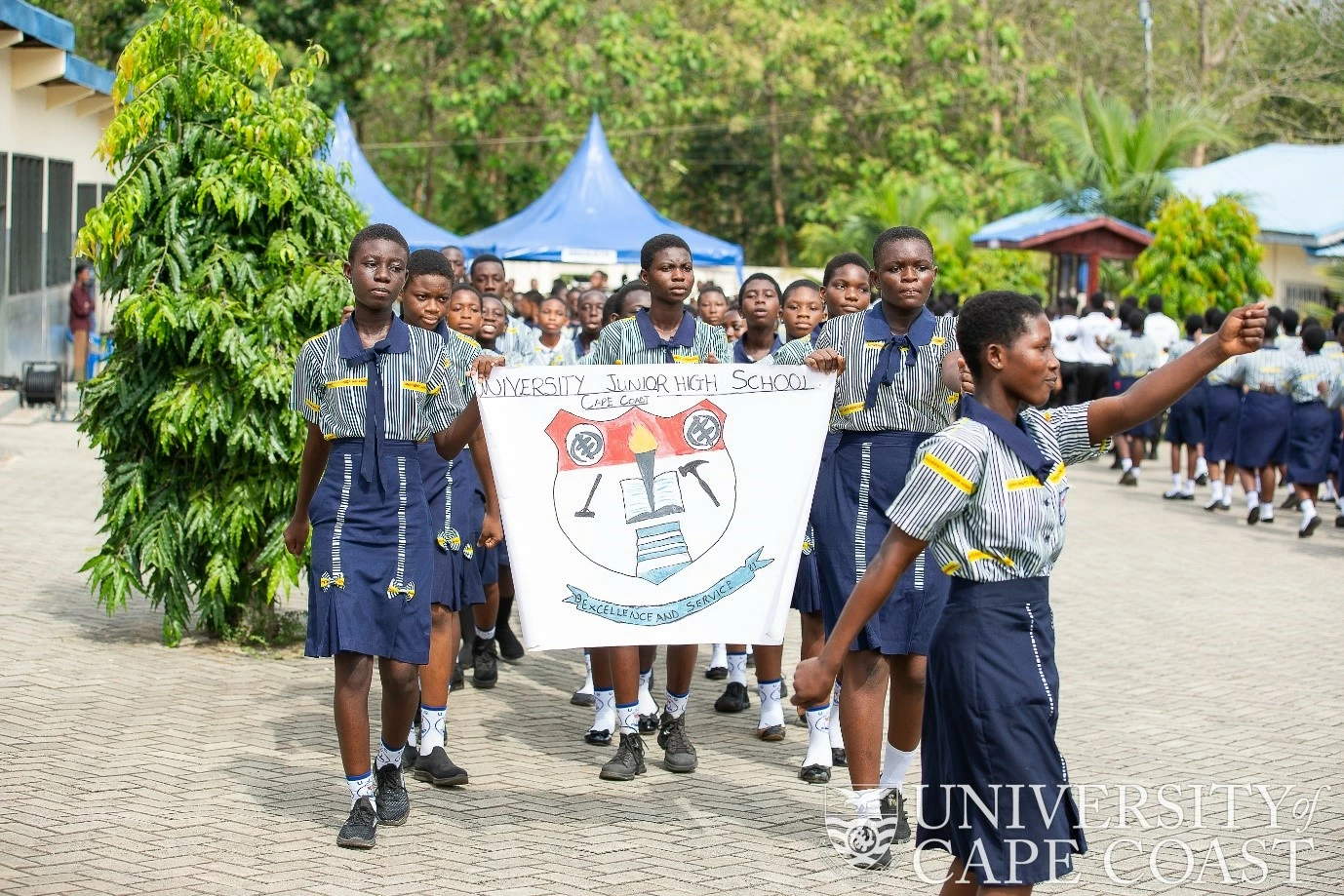 University JHS Commemorates 67th Independence Anniversary