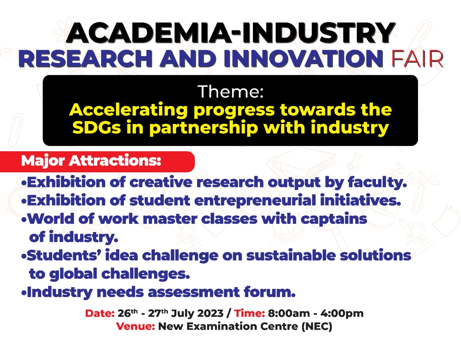 Academia-Industry Research and Innovation Fair