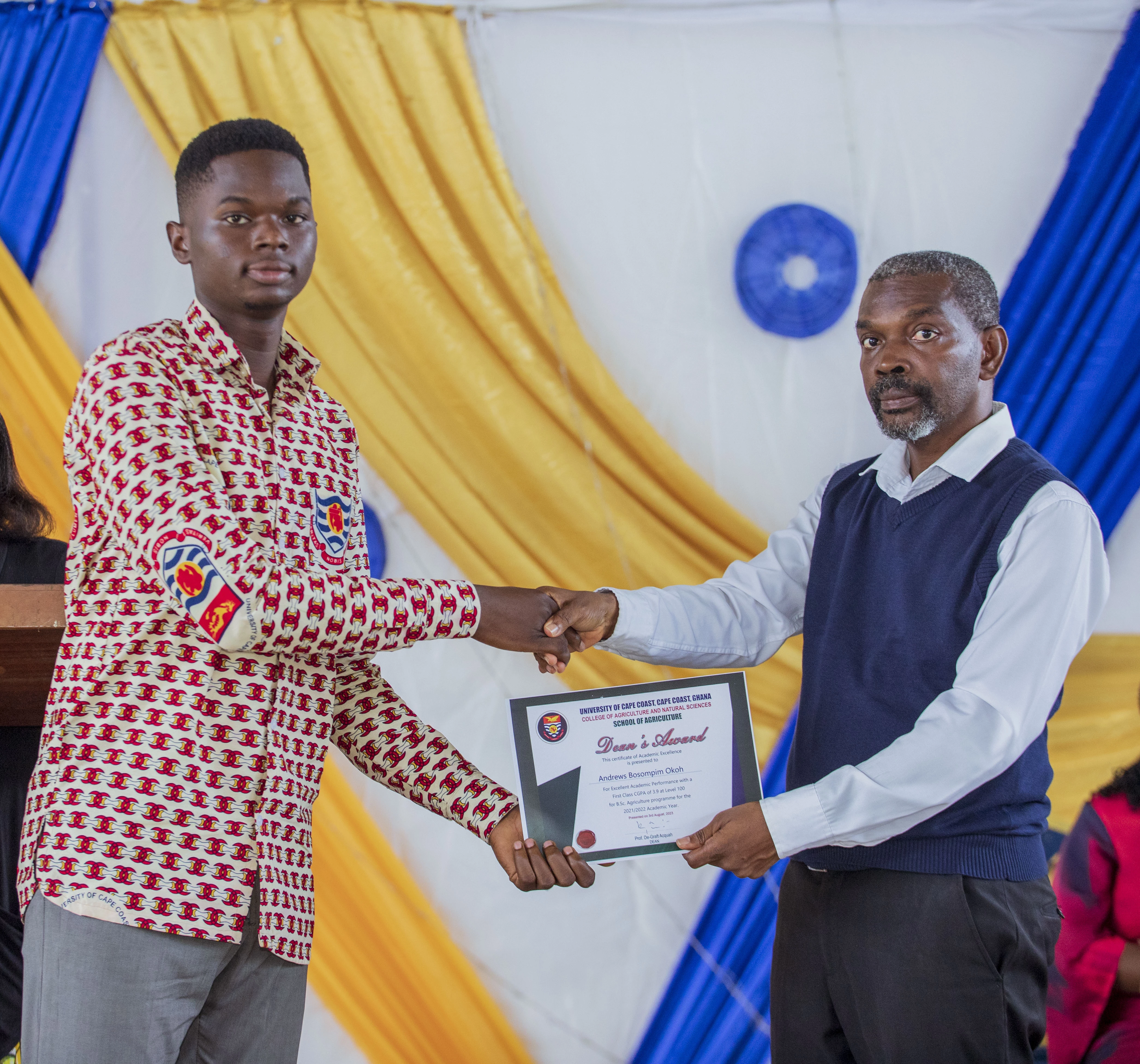 School of Agriculture Rewards 110 Students on Dean's List