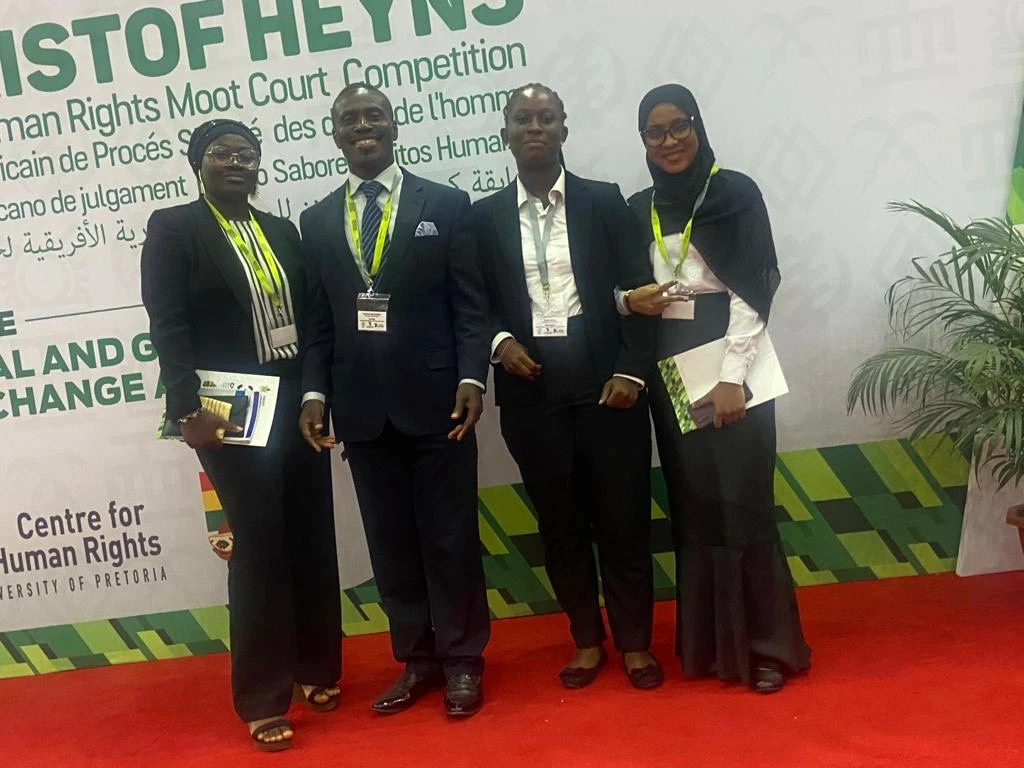 UCC Faculty of Law Students Participate in International Moot Court Competition