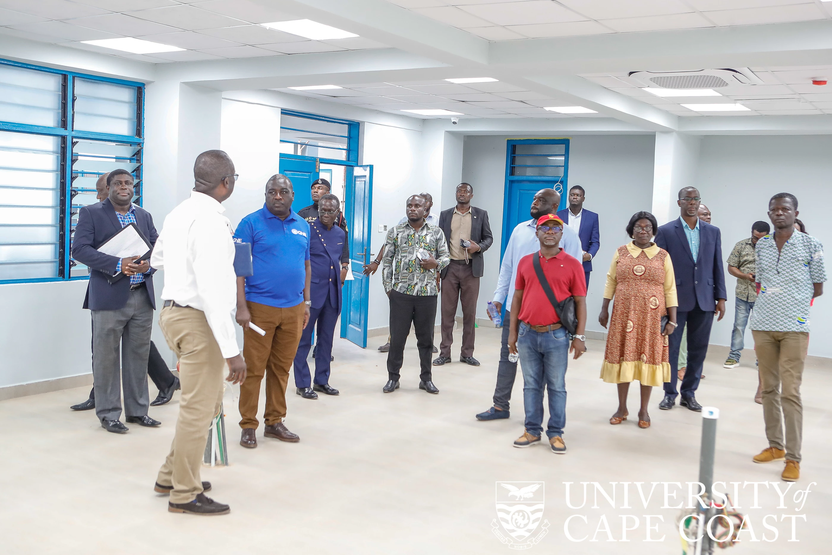 Central Tender Review Committee Tours Projects on UCC Campus