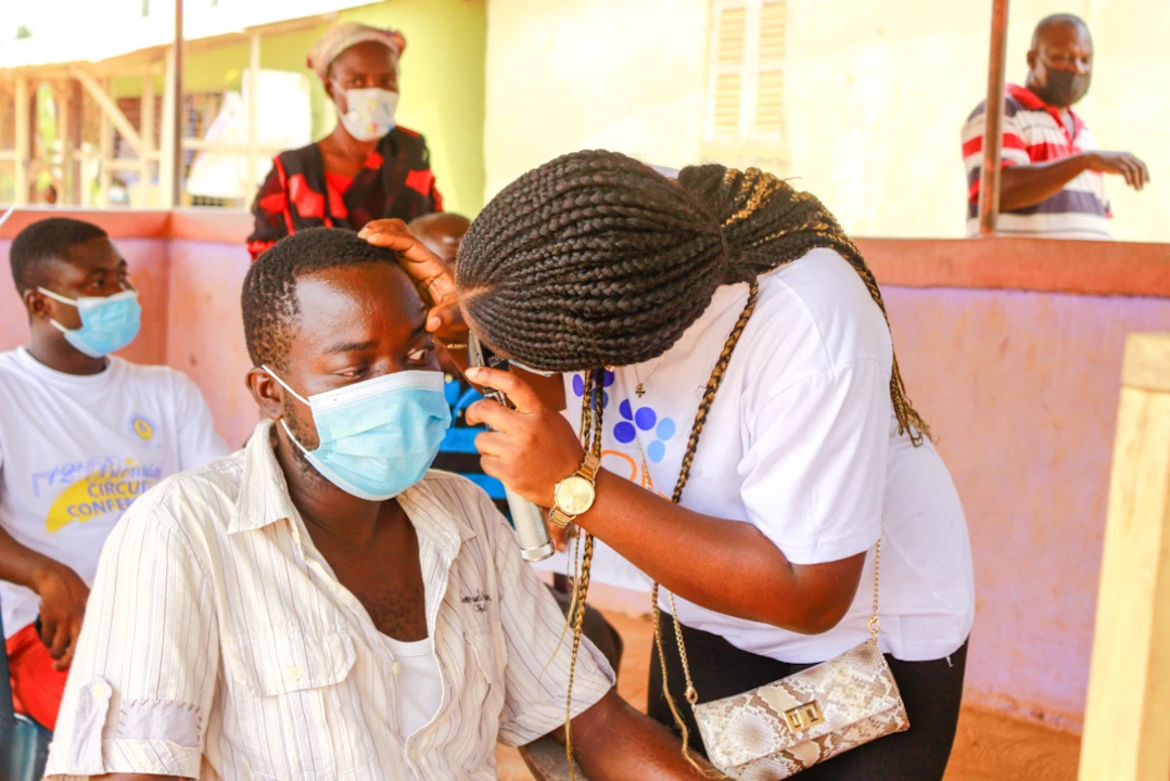 UCC with World Eye Foundation and Finn Juncker Embarks on Community Outreach Programme