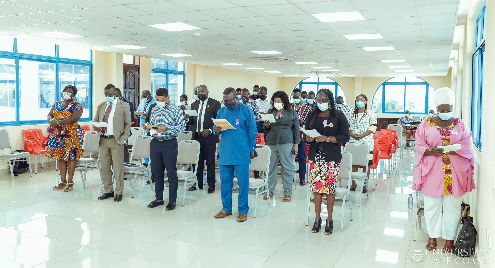 Swearing-in of UCC at 60 Sub Committees