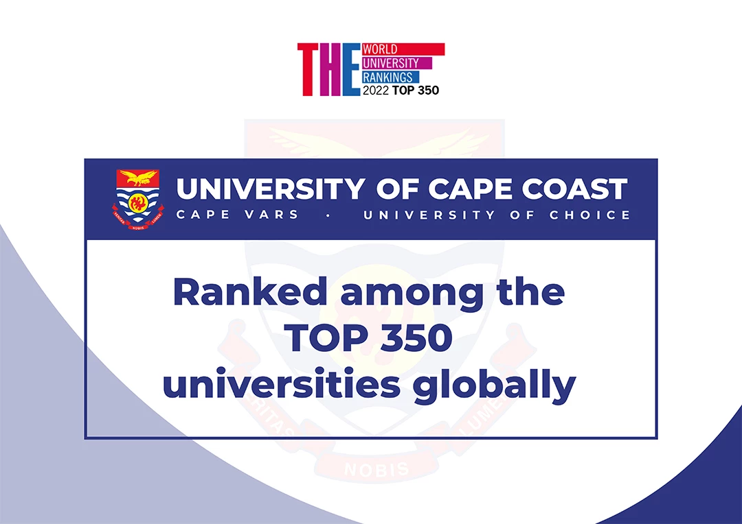 Performance of UCC in Her Maiden Appearance in the 2022 Times Higher Education World University Rankings