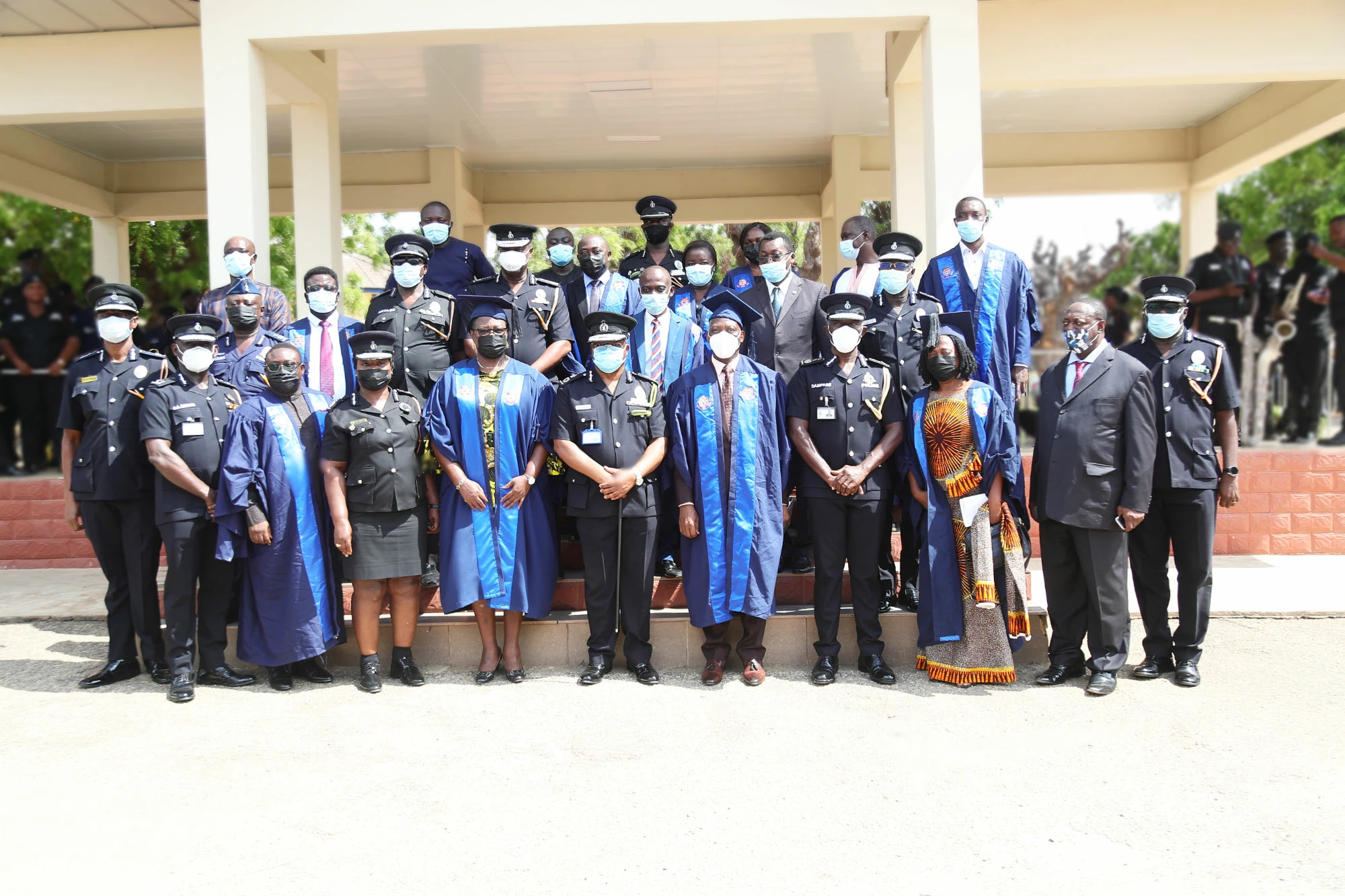 UCC Matriculates 129 Students from Ghana Police Academy