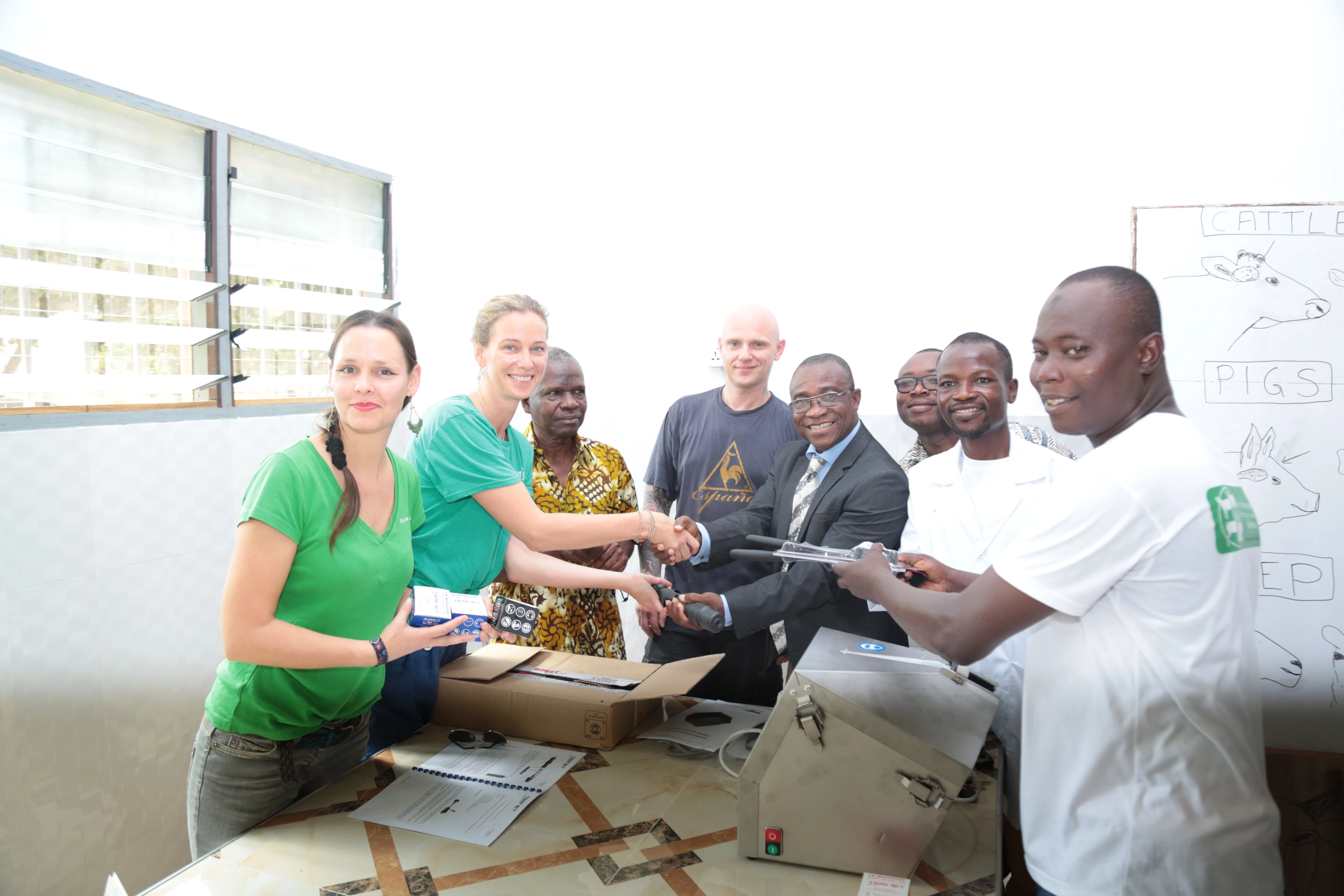 Eyes on Animals Donates Equipment to Meat Processing Unit